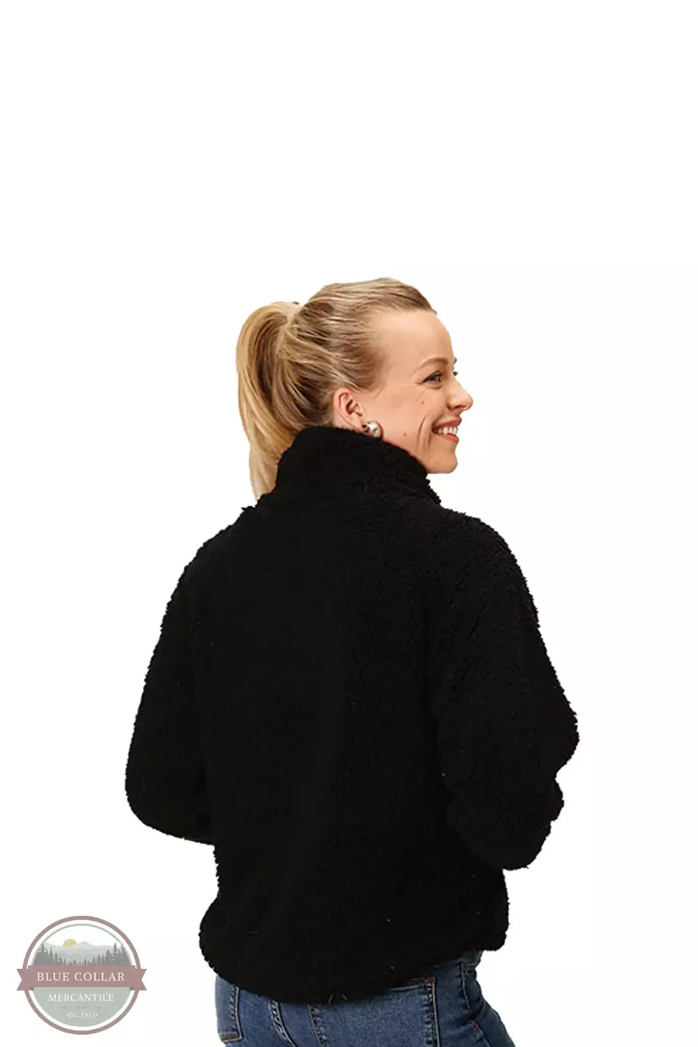 03-098-0250-6184 BL Polar Fleece Side Zip Pullover