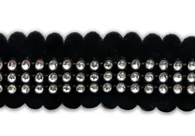 1 1/4" Sparkling Meandering Scallops Trim (Made in France)
