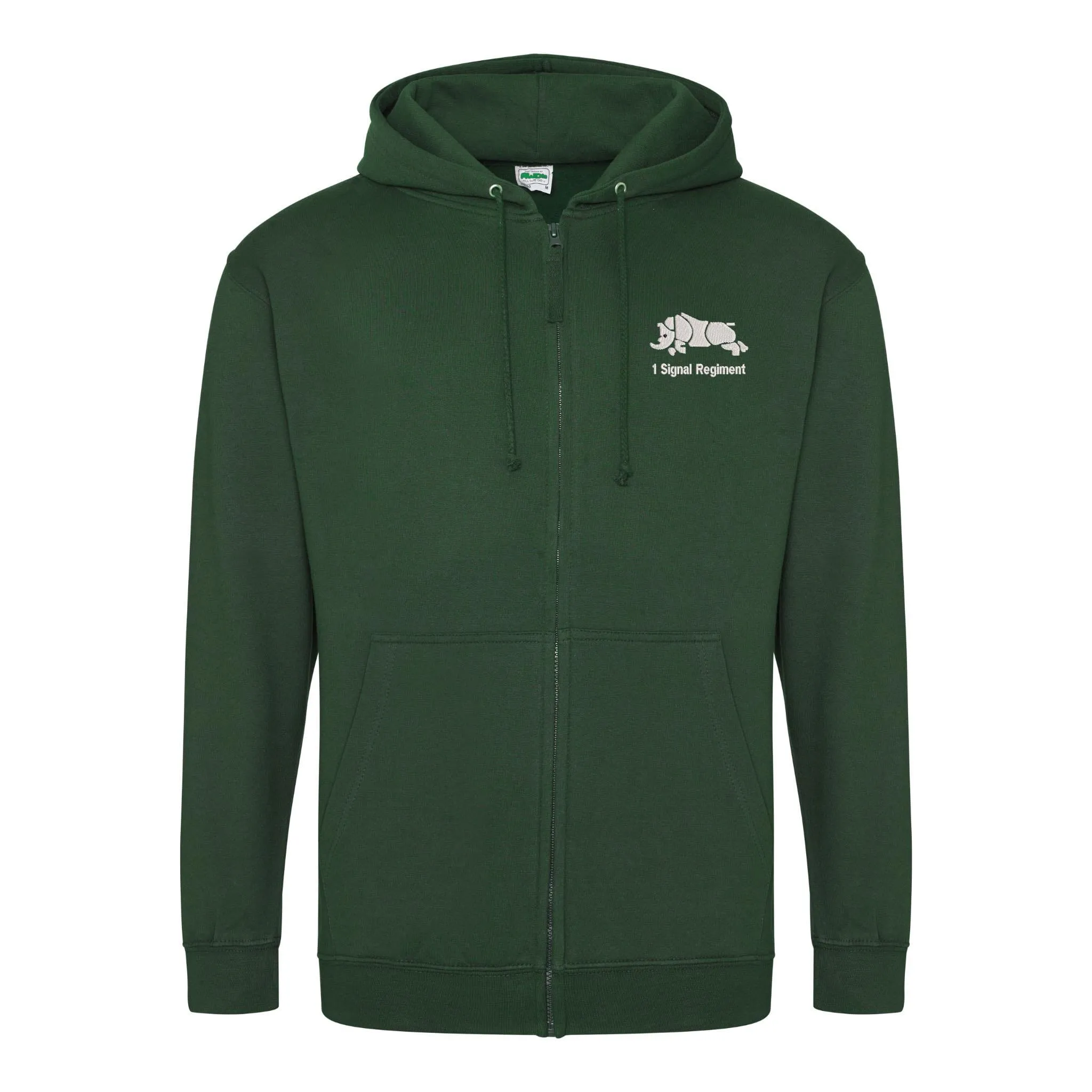 1 Signal Regiment Zipped Hoodie