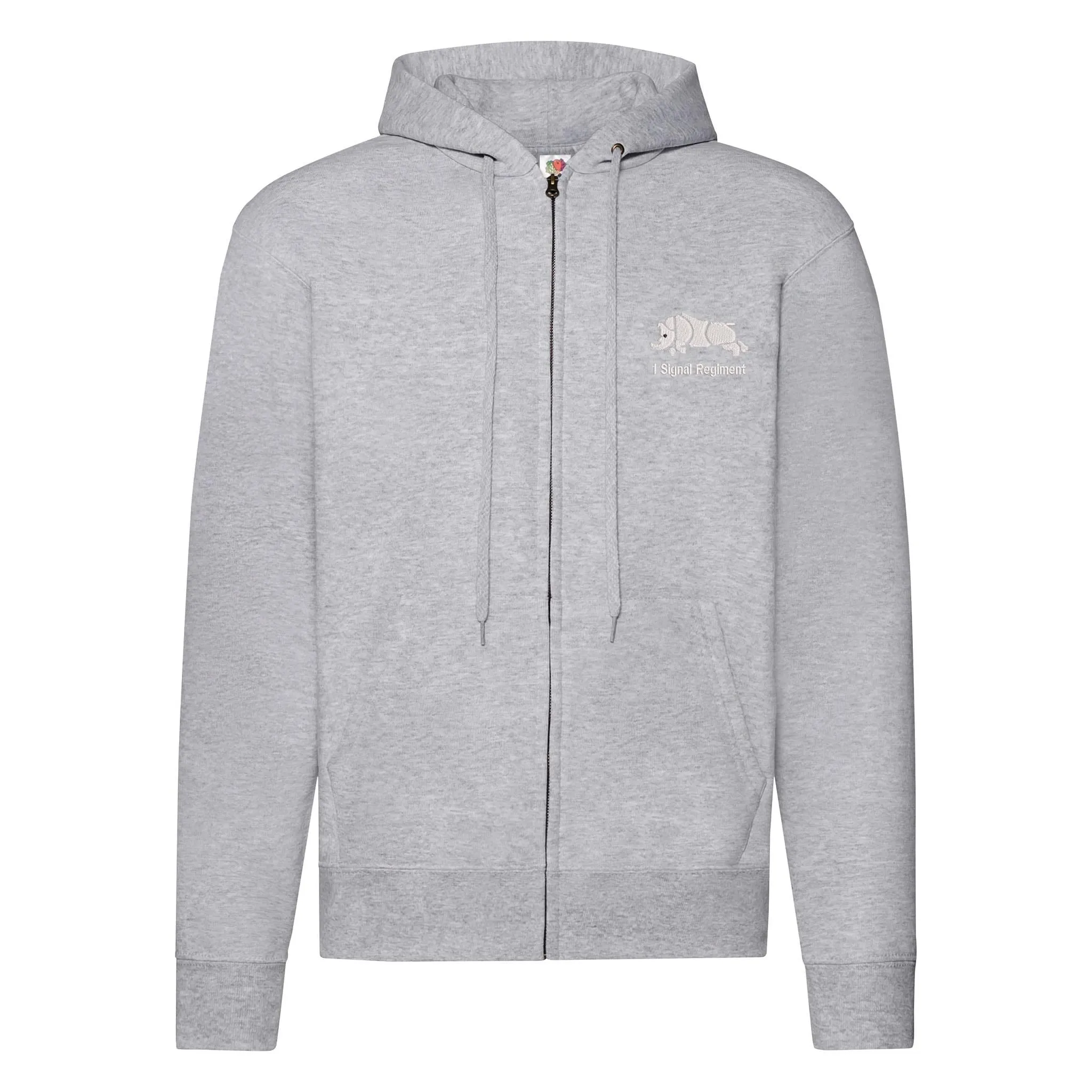 1 Signal Regiment Zipped Hoodie