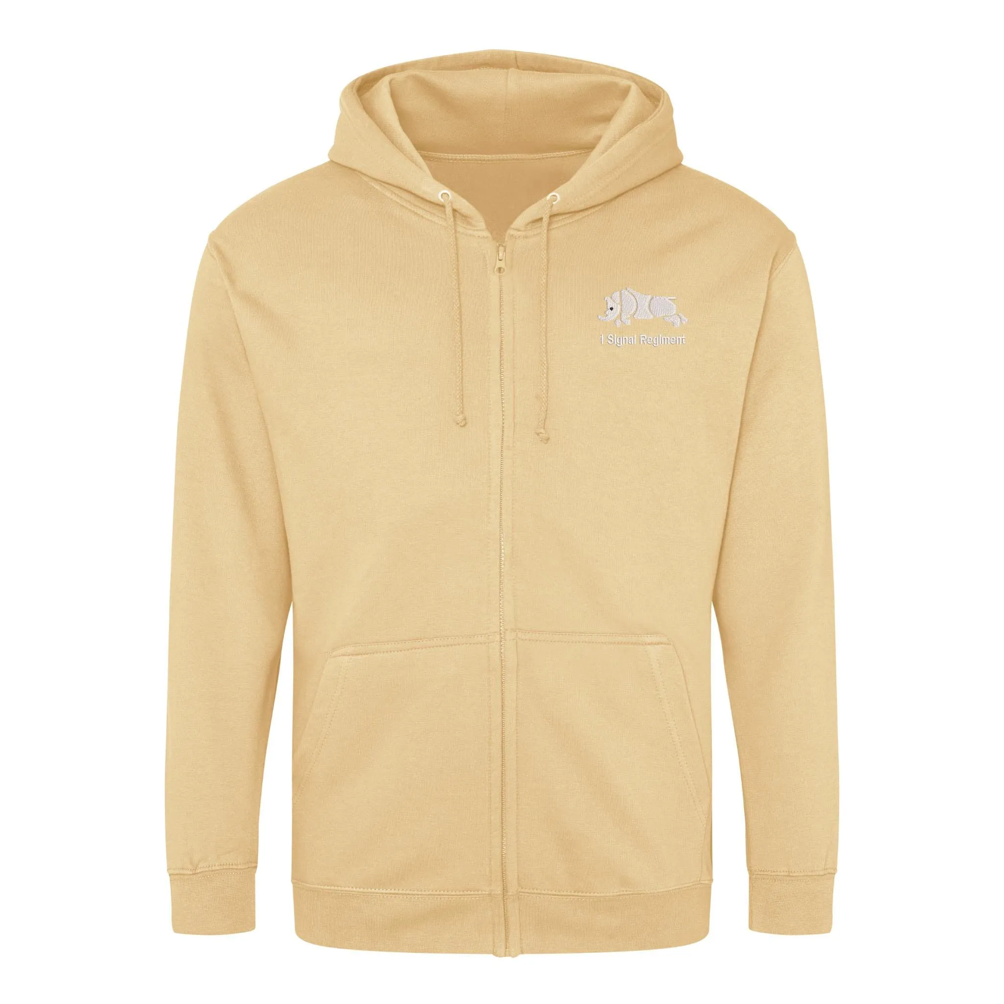 1 Signal Regiment Zipped Hoodie