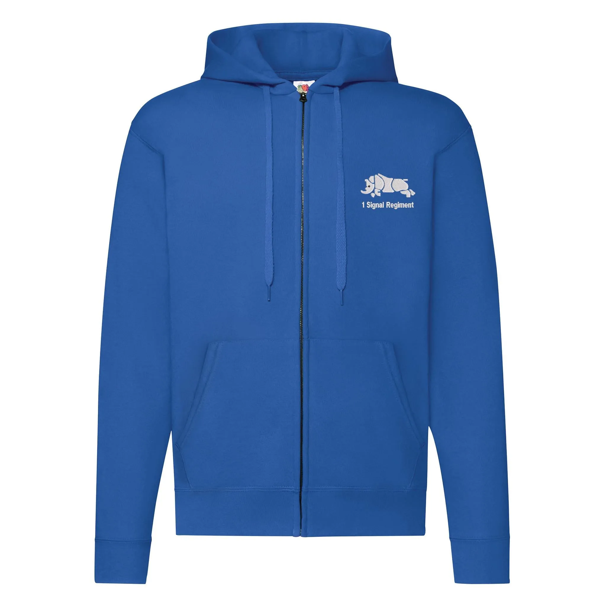 1 Signal Regiment Zipped Hoodie