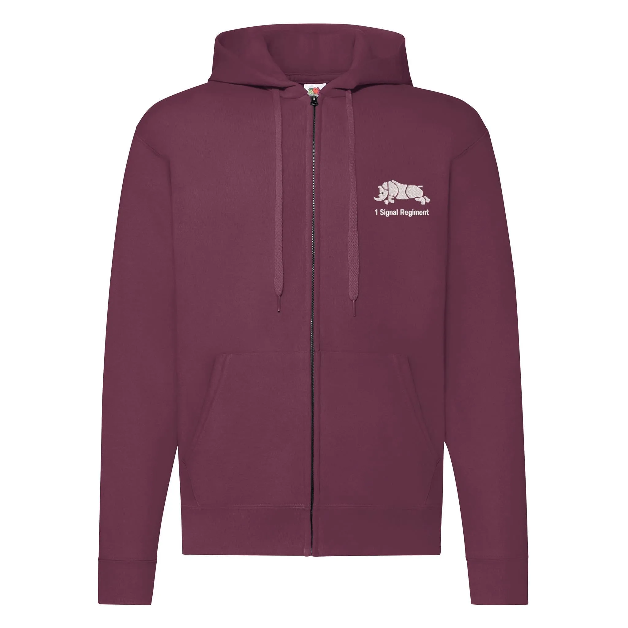 1 Signal Regiment Zipped Hoodie
