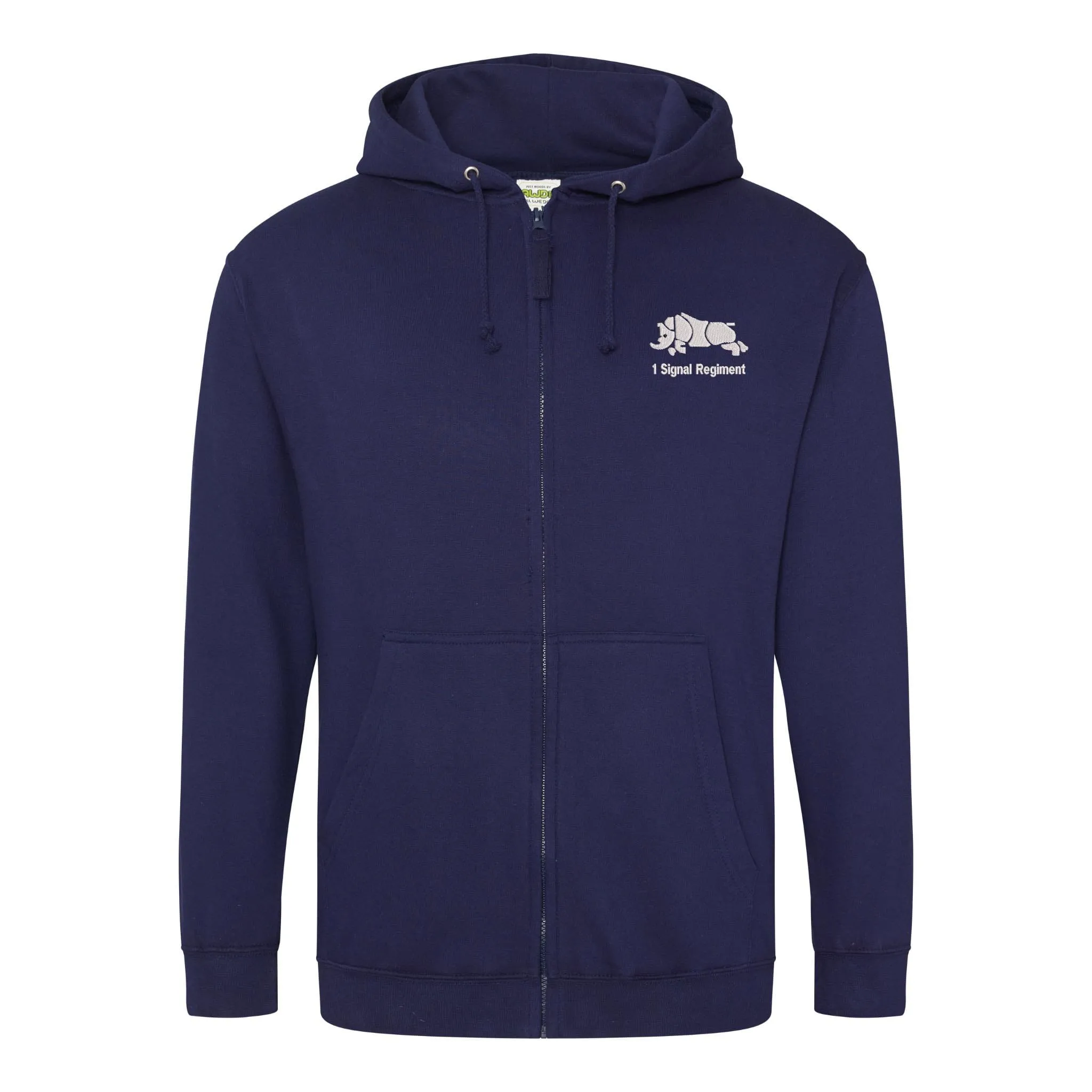 1 Signal Regiment Zipped Hoodie