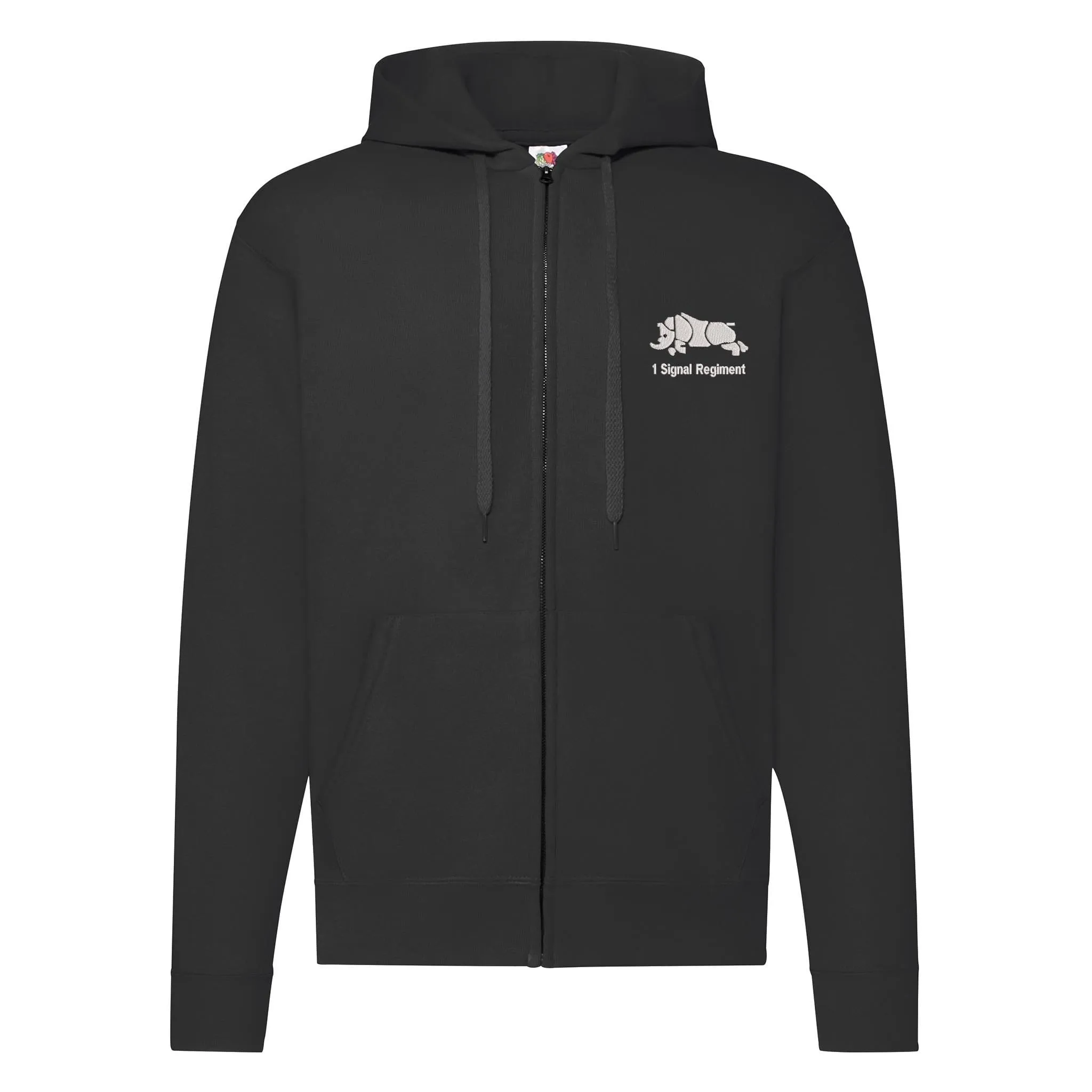 1 Signal Regiment Zipped Hoodie