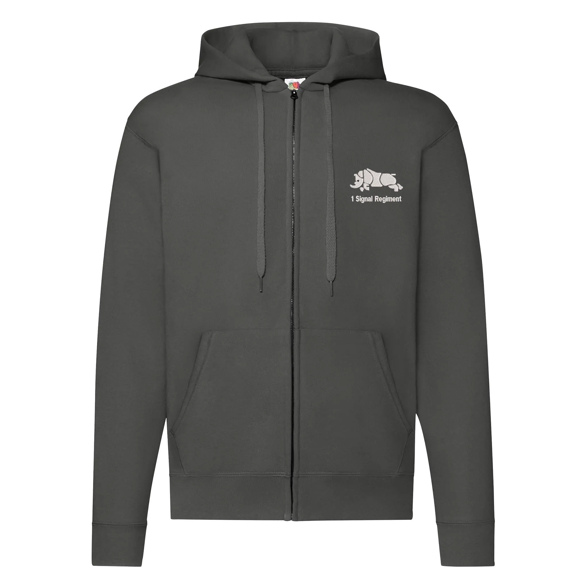 1 Signal Regiment Zipped Hoodie