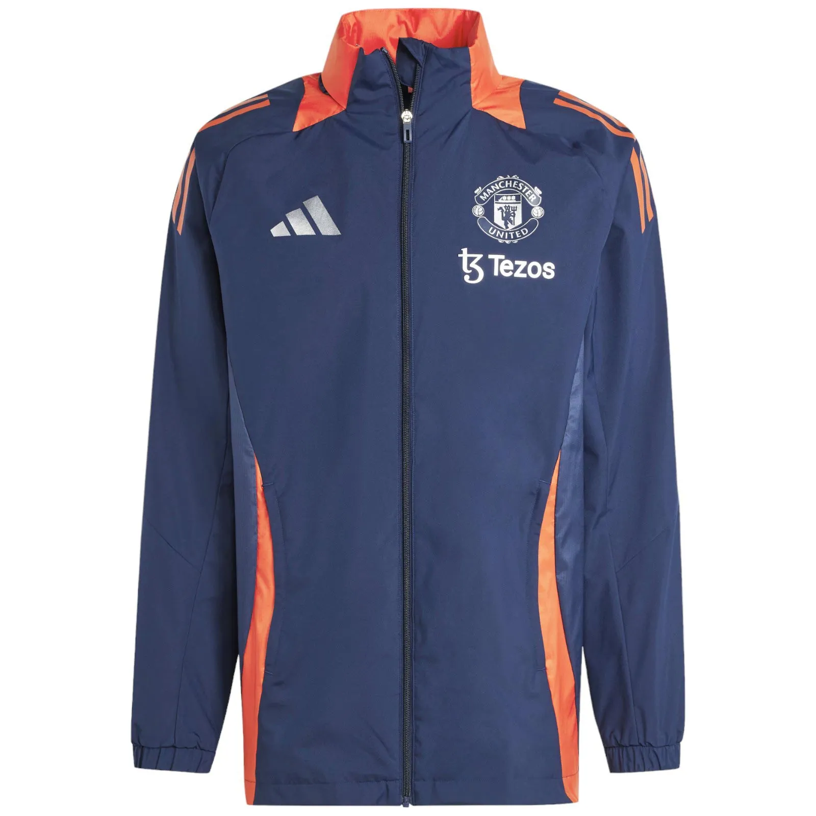 adidas Manchester United 2024/25 Full Zip Hooded Jacket