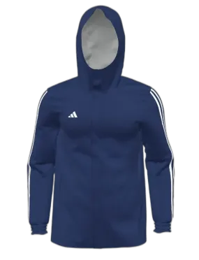 ADIDAS MI 23 ALL WEATHER JACKET NAVY YOUTH