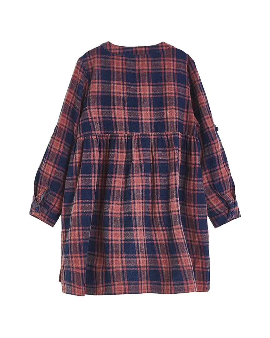 Babycottons Carla Flannel Shirtdress