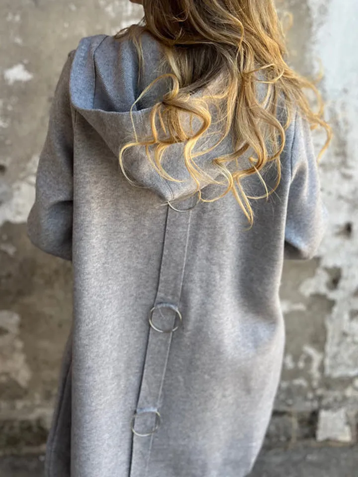 🎉Black Friday Series - Early Bird Price💖Casual Single Breasted Hooded Jacket