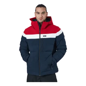 Bossanova Puffy Jacket Navy Red White