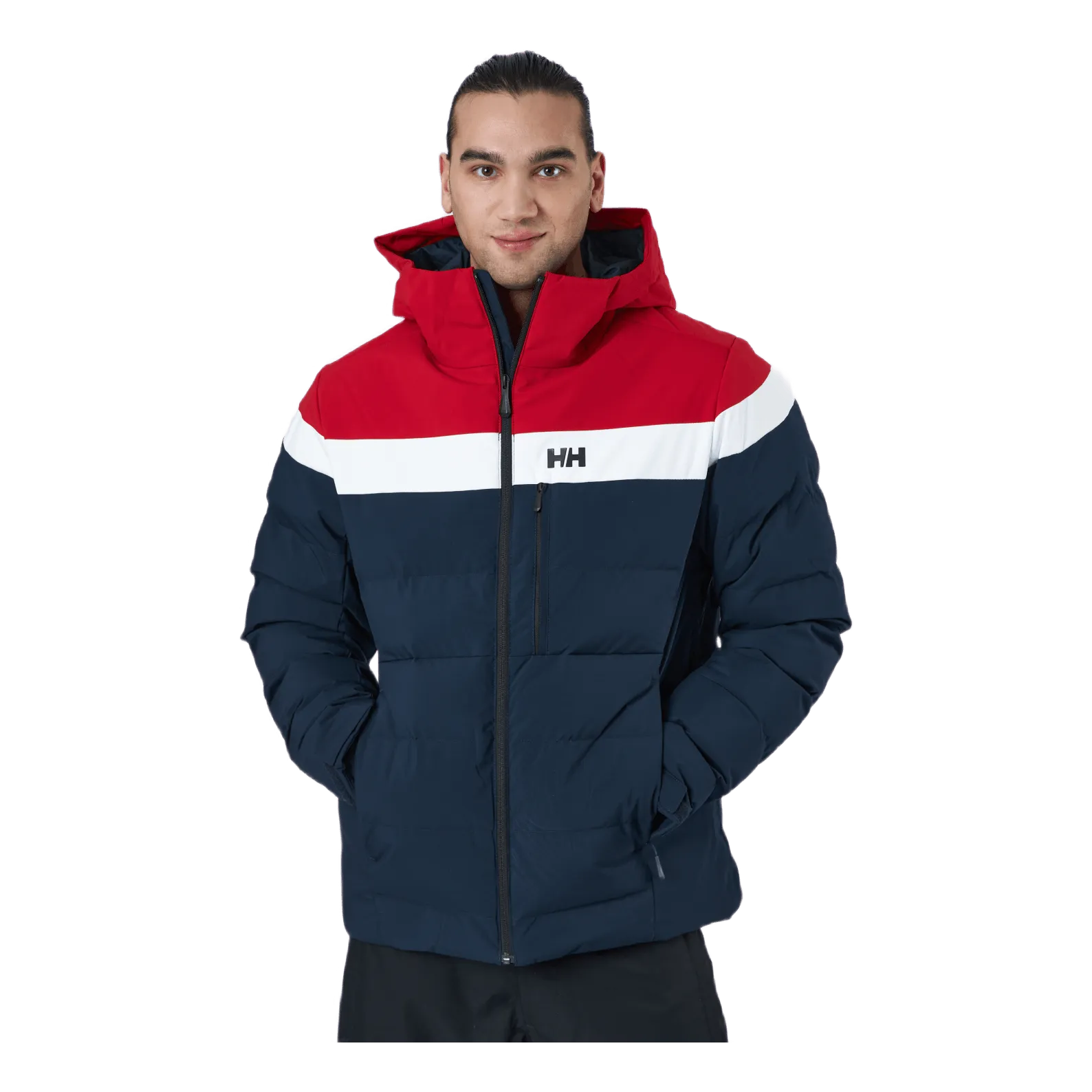 Bossanova Puffy Jacket Navy Red White