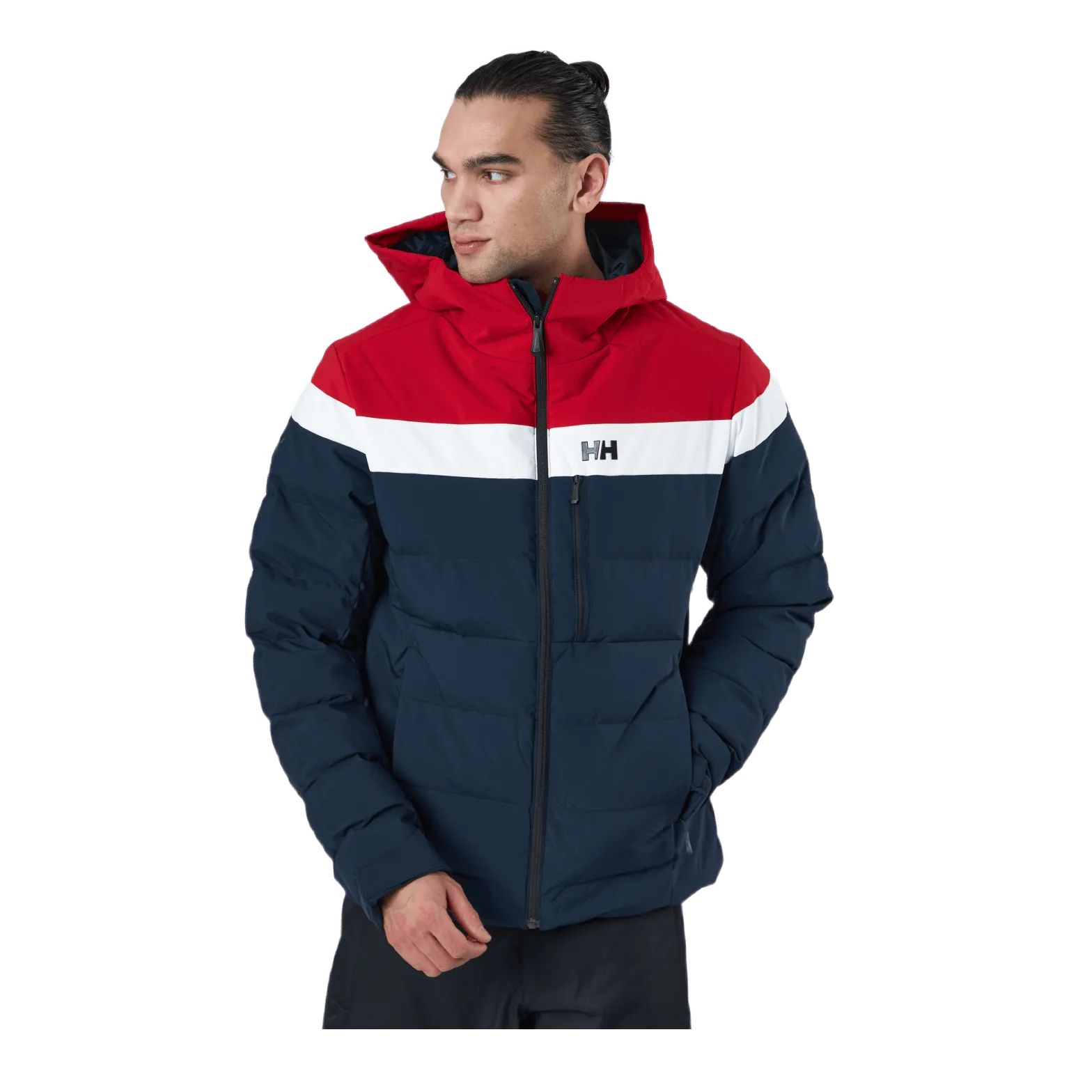 Bossanova Puffy Jacket Navy Red White