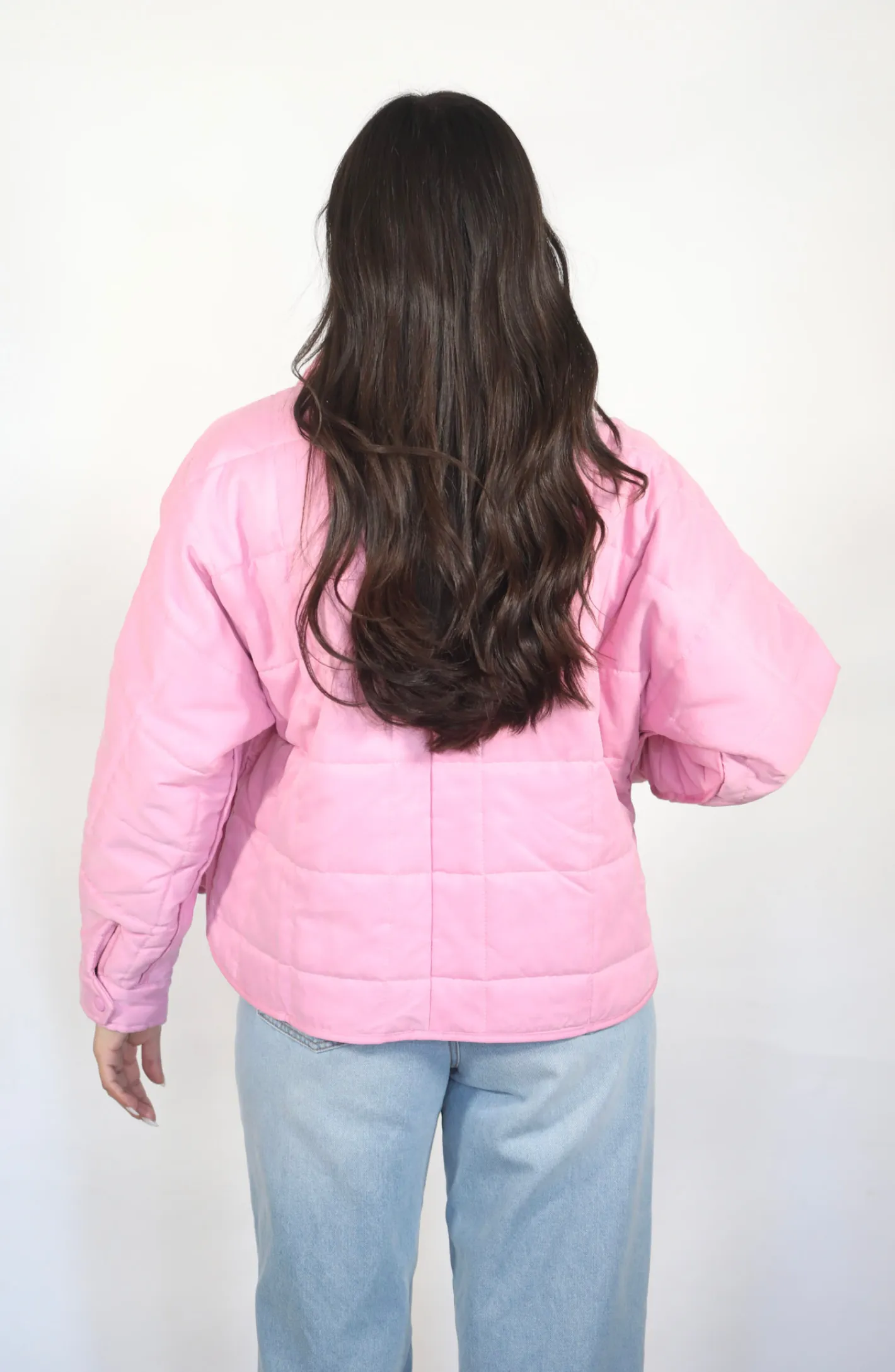 Bubblegum Babe Pink Quilted Puff Jacket
