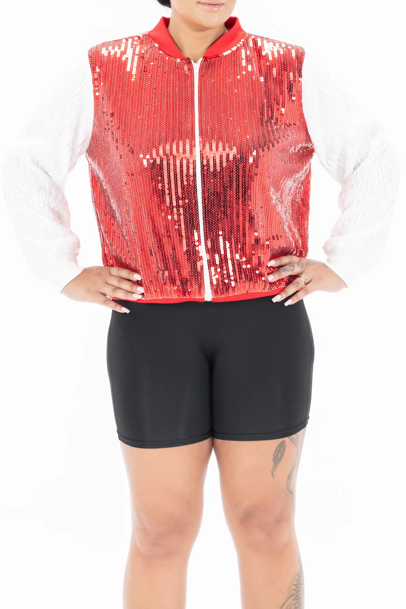 Carolina Hockey Sequin Jacket