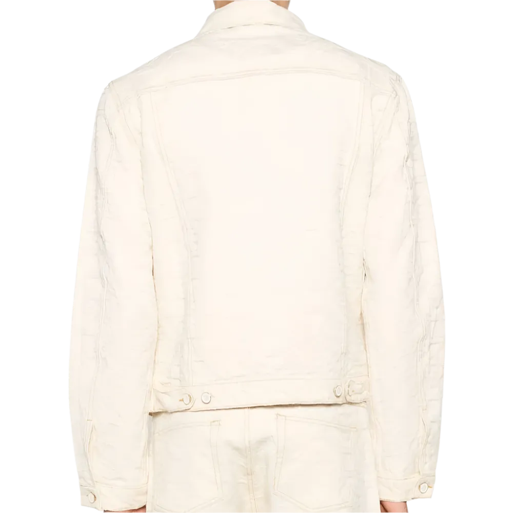 Casablanca Monogram Jacquard Denim Jacket