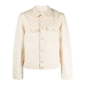 Casablanca Monogram Jacquard Denim Jacket