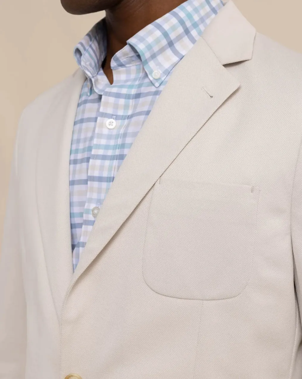 Charleston Blazer Pale Khaki