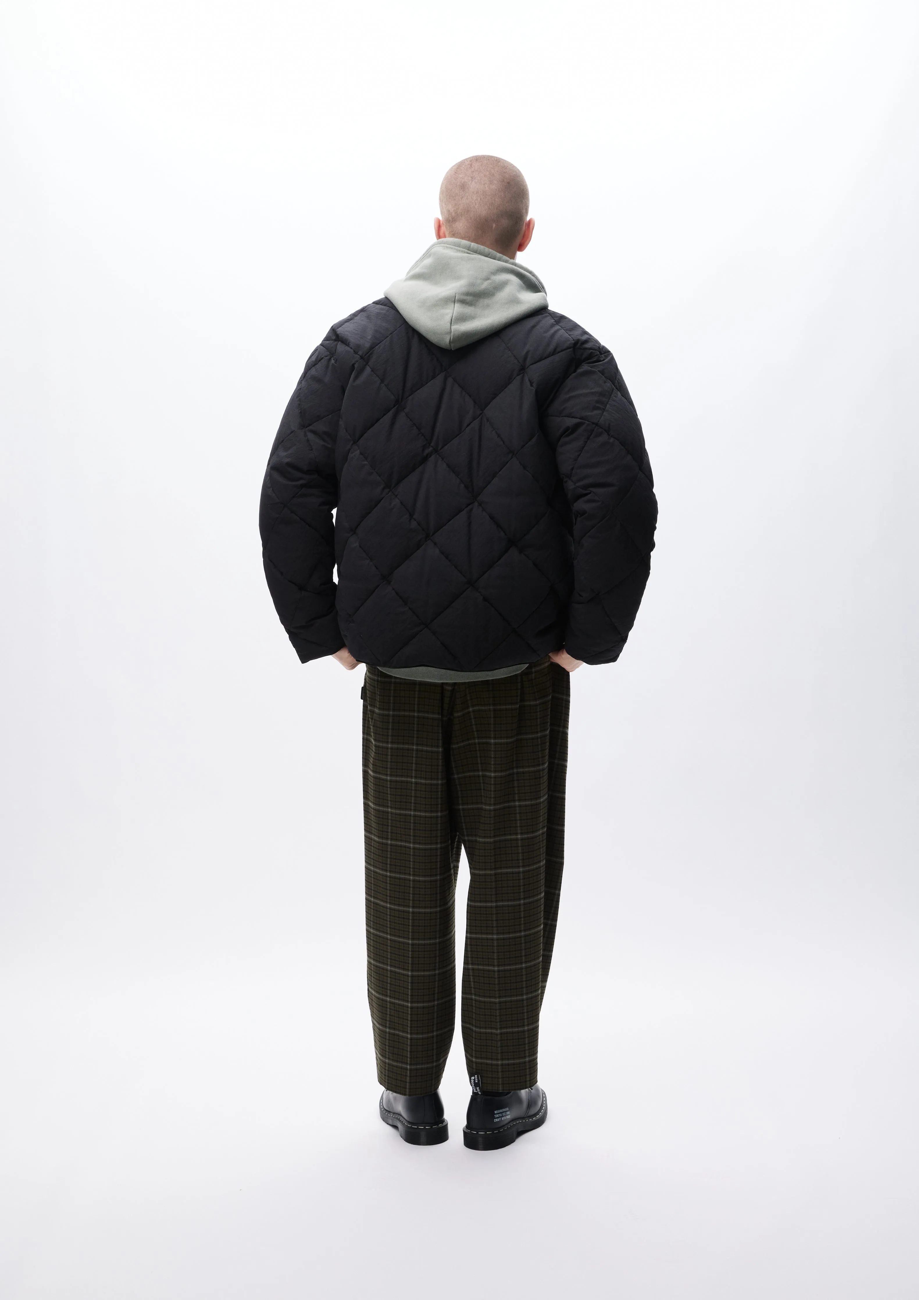 CHECKER DOWN JACKET