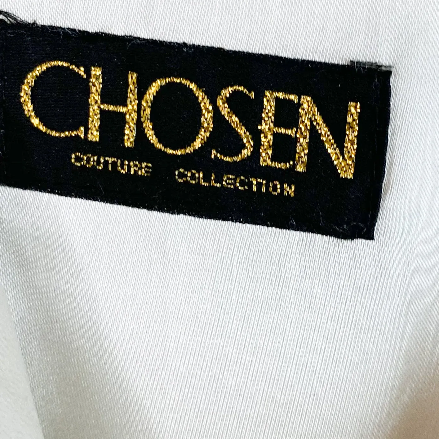 CHOSEN Couture Collection Fur Leather Coat Jacket