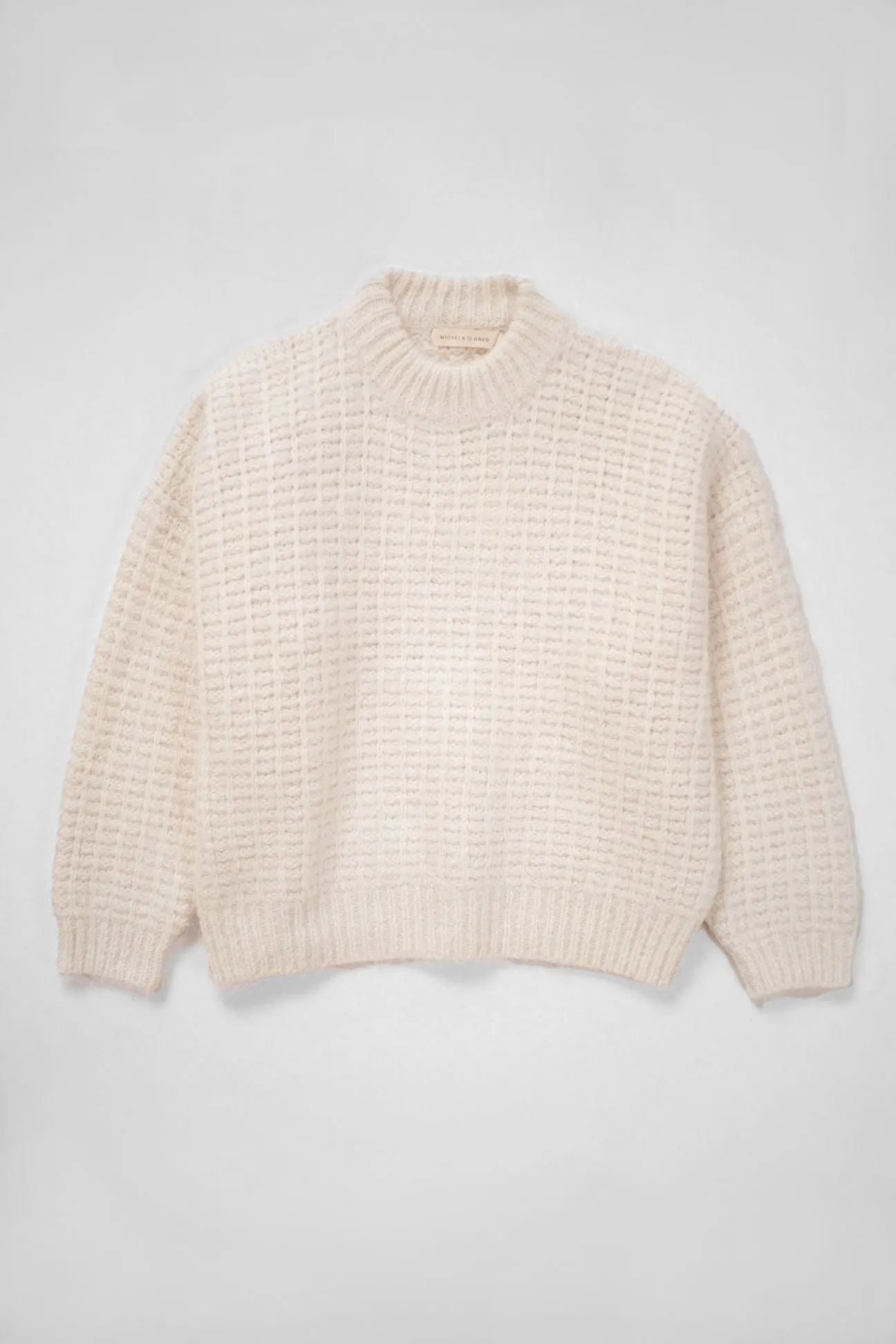 Cream Matta Pullover