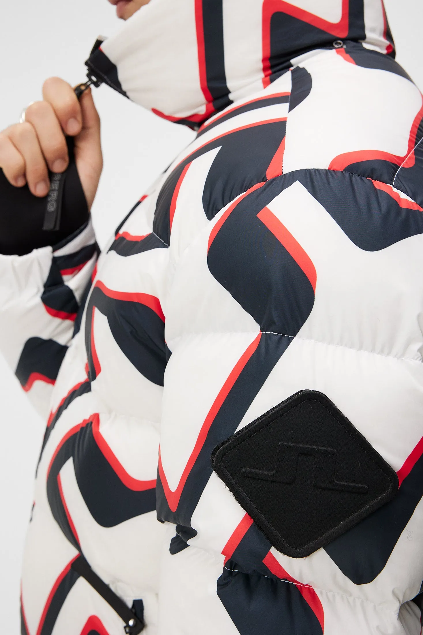 Creek Print Down Jacket