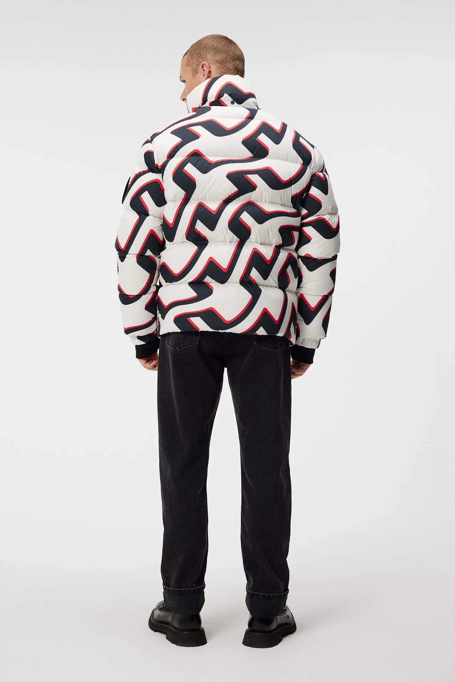 Creek Print Down Jacket