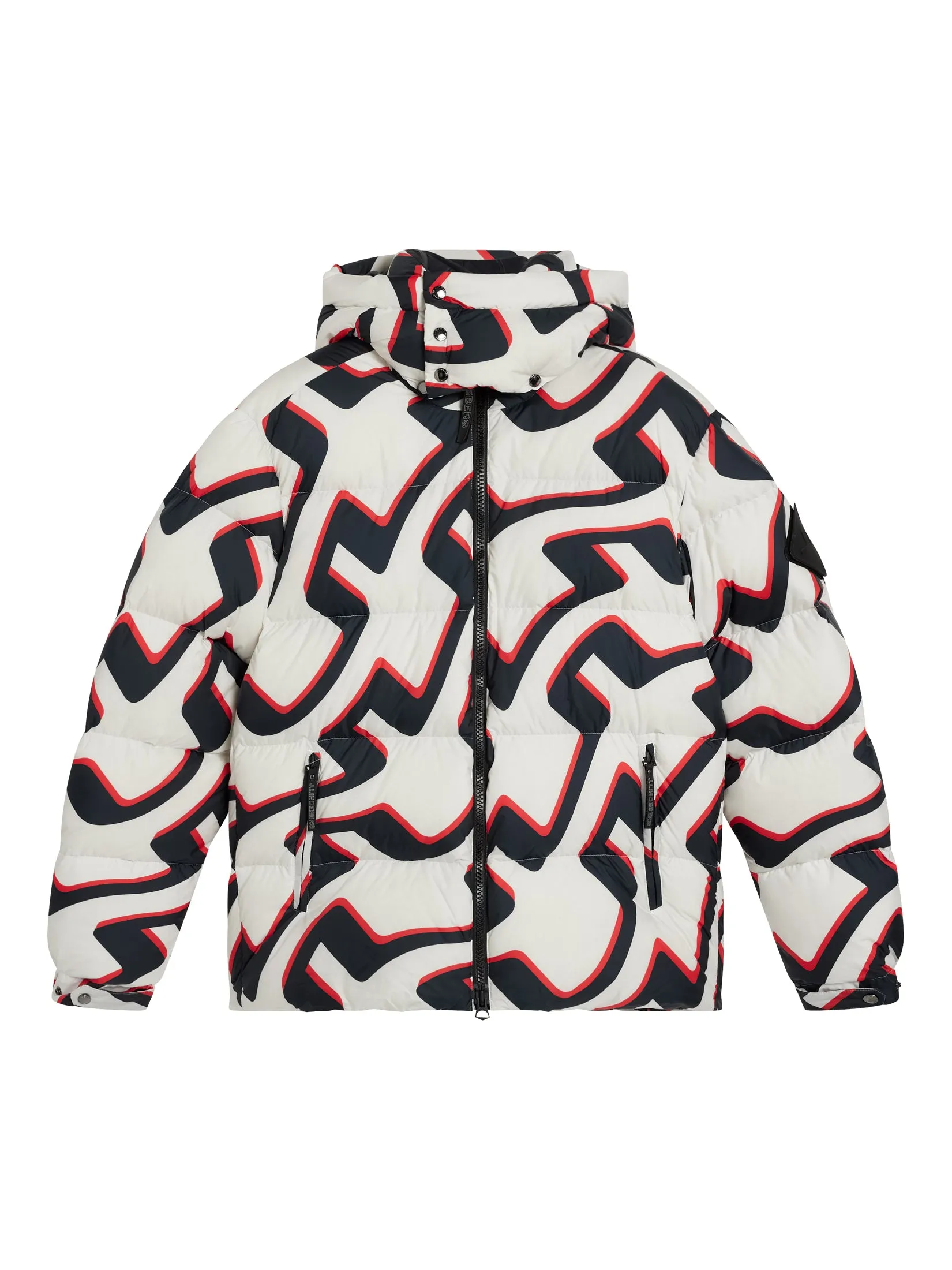Creek Print Down Jacket
