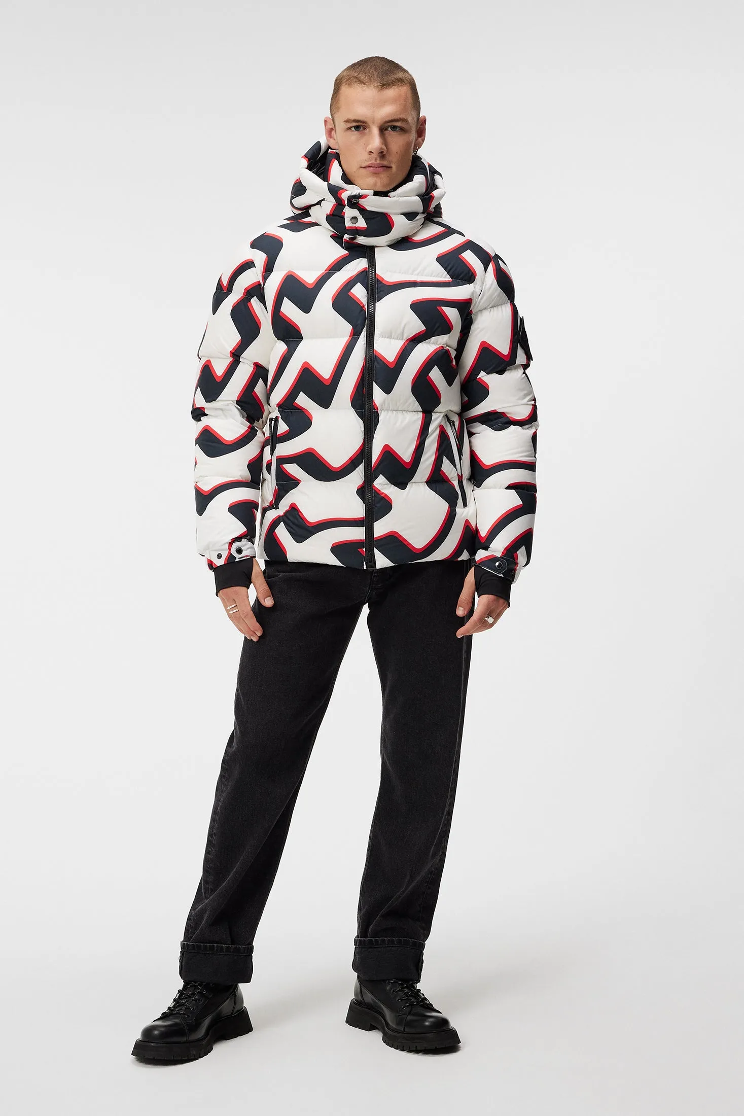Creek Print Down Jacket