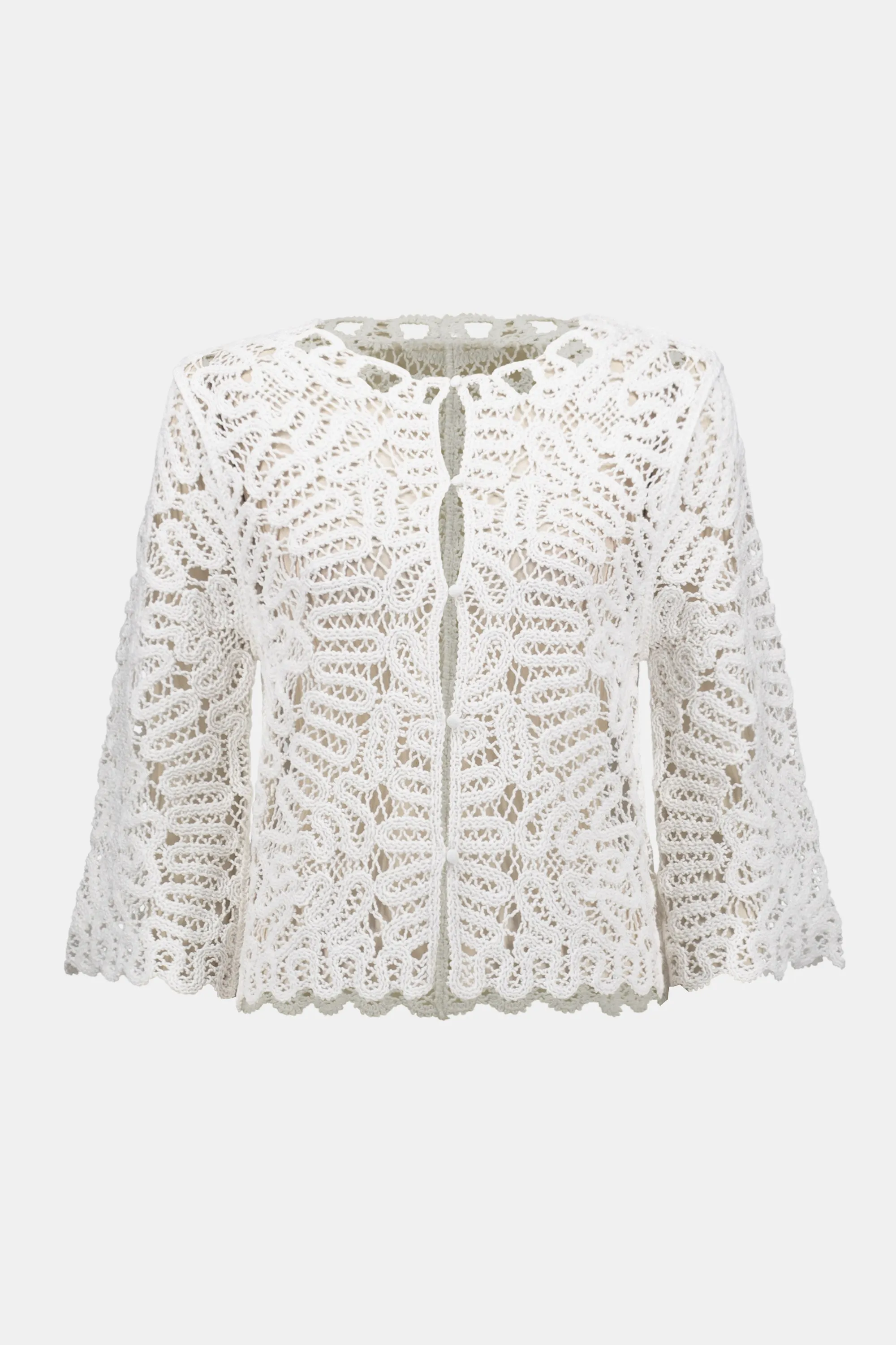 Crochet Sweater Knit Cover-Up