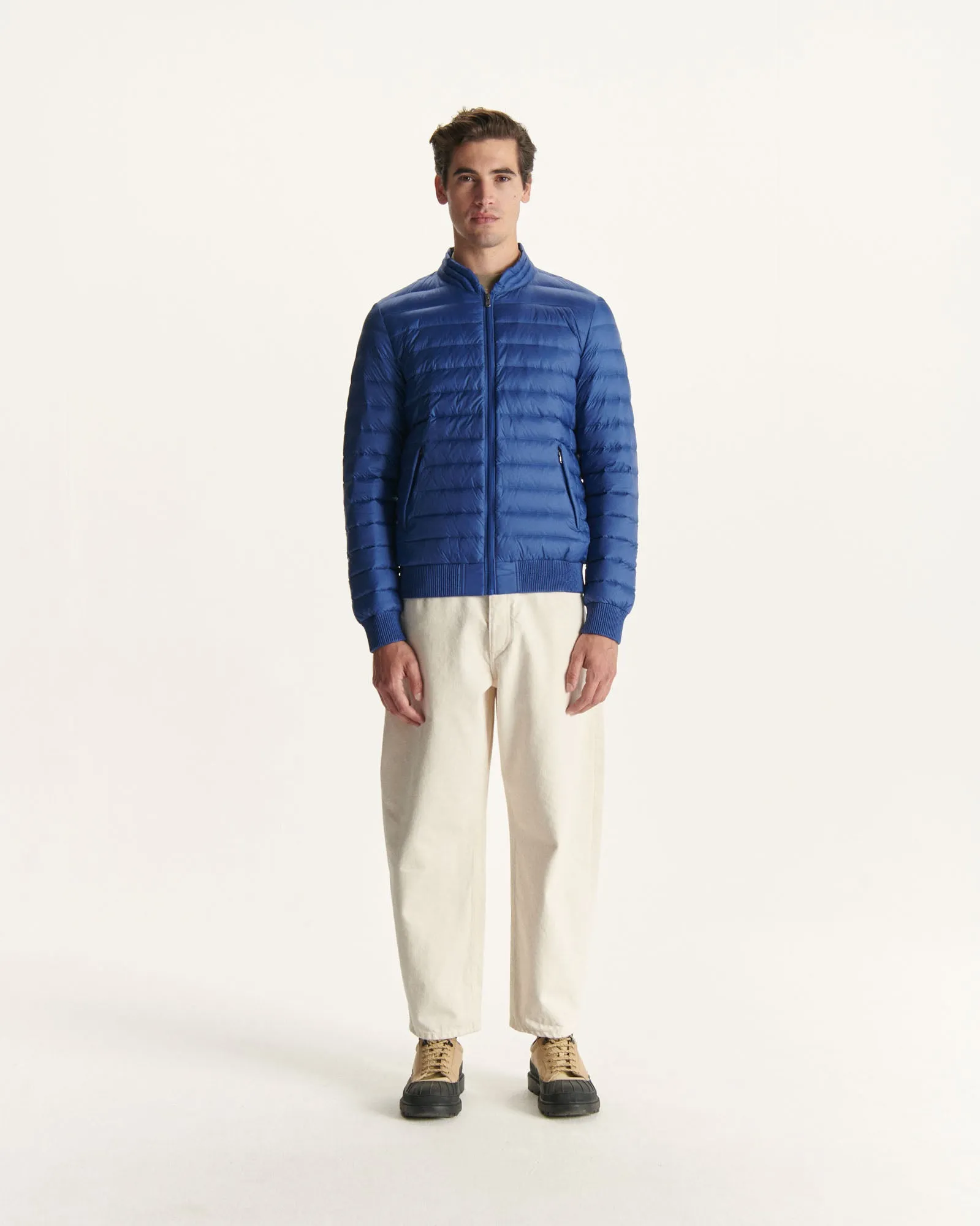 Dark denim Jordan lightweight Bombers jacket