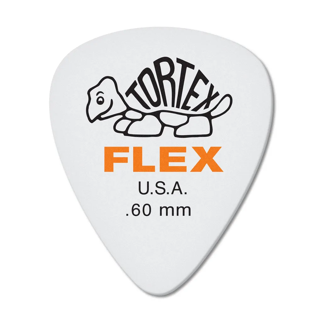 Dunlop Tortex Standard Flex Guitar Picks - 12 Pack