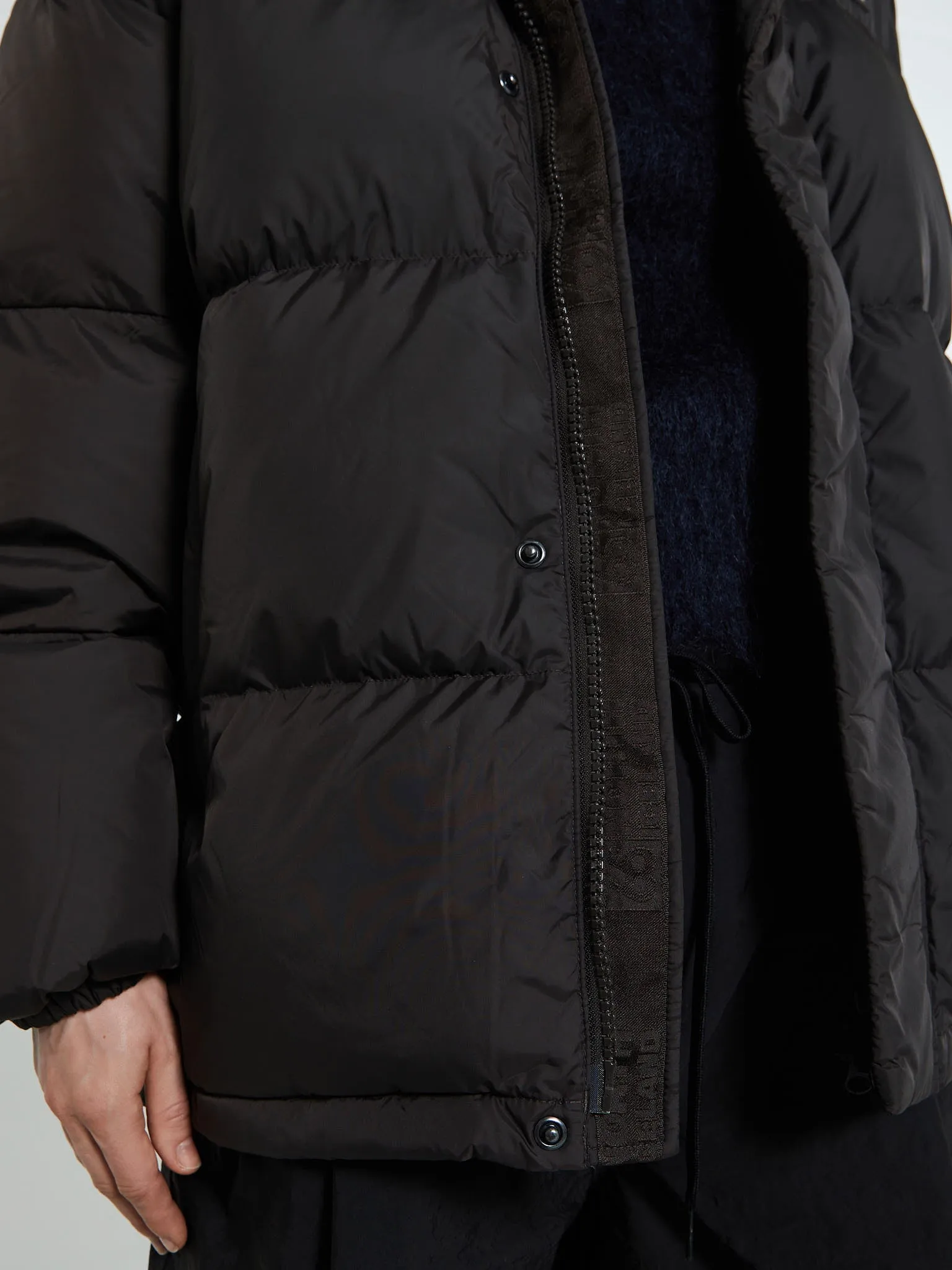 Dyngja Down Jacket in Licorice