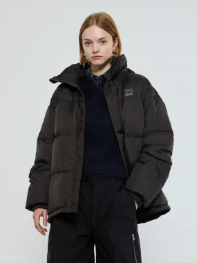 Dyngja Down Jacket in Licorice