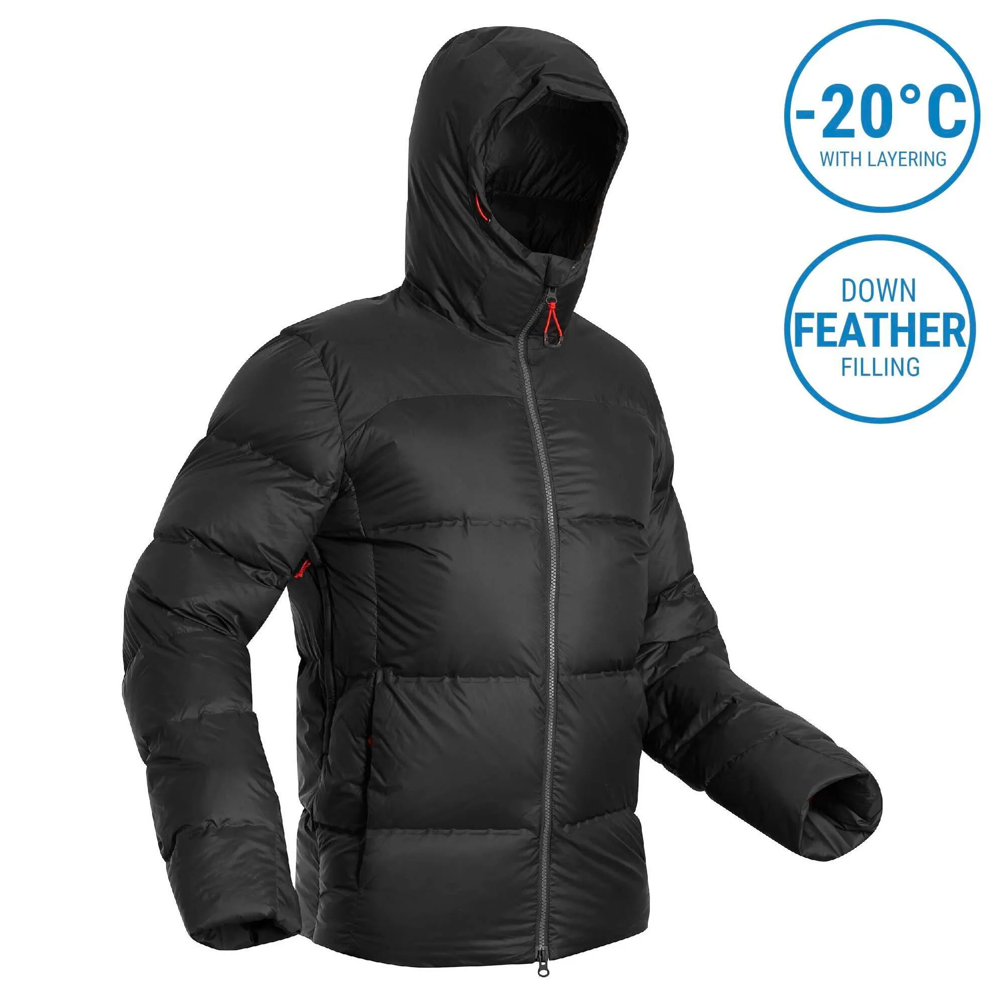 Forclaz Men's MT900 Hooded Down Puffer Jacket