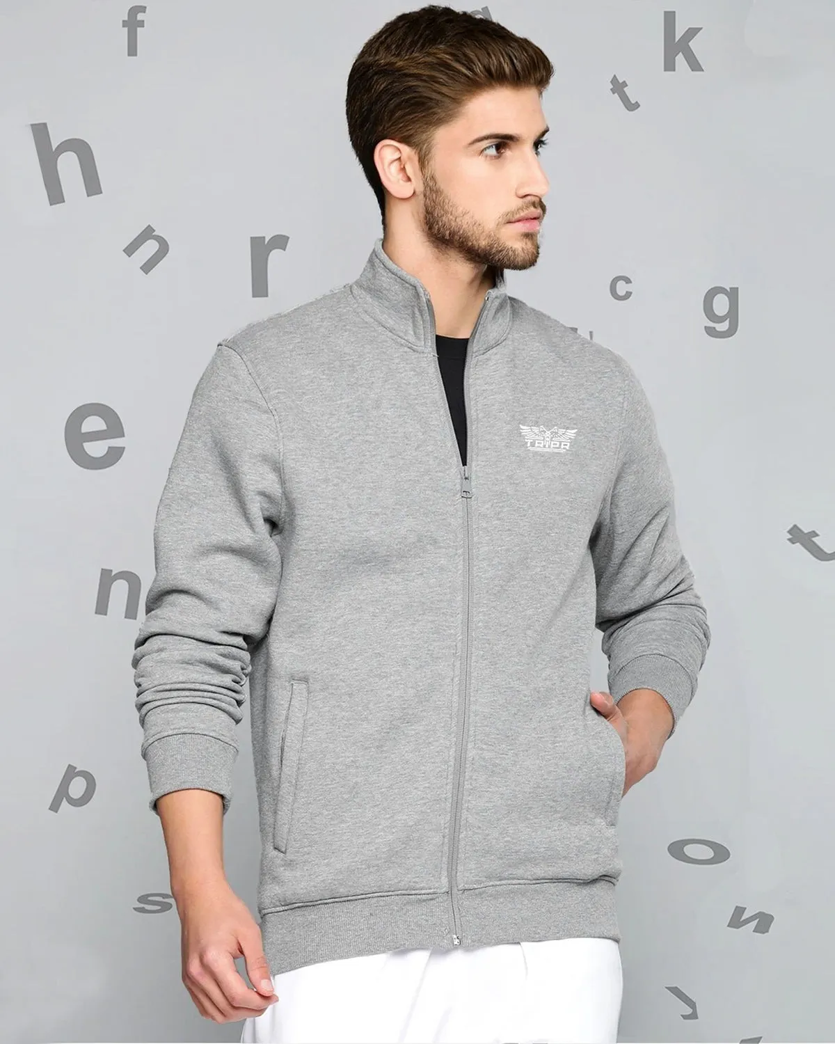Full Sleeve Jacket - Grey