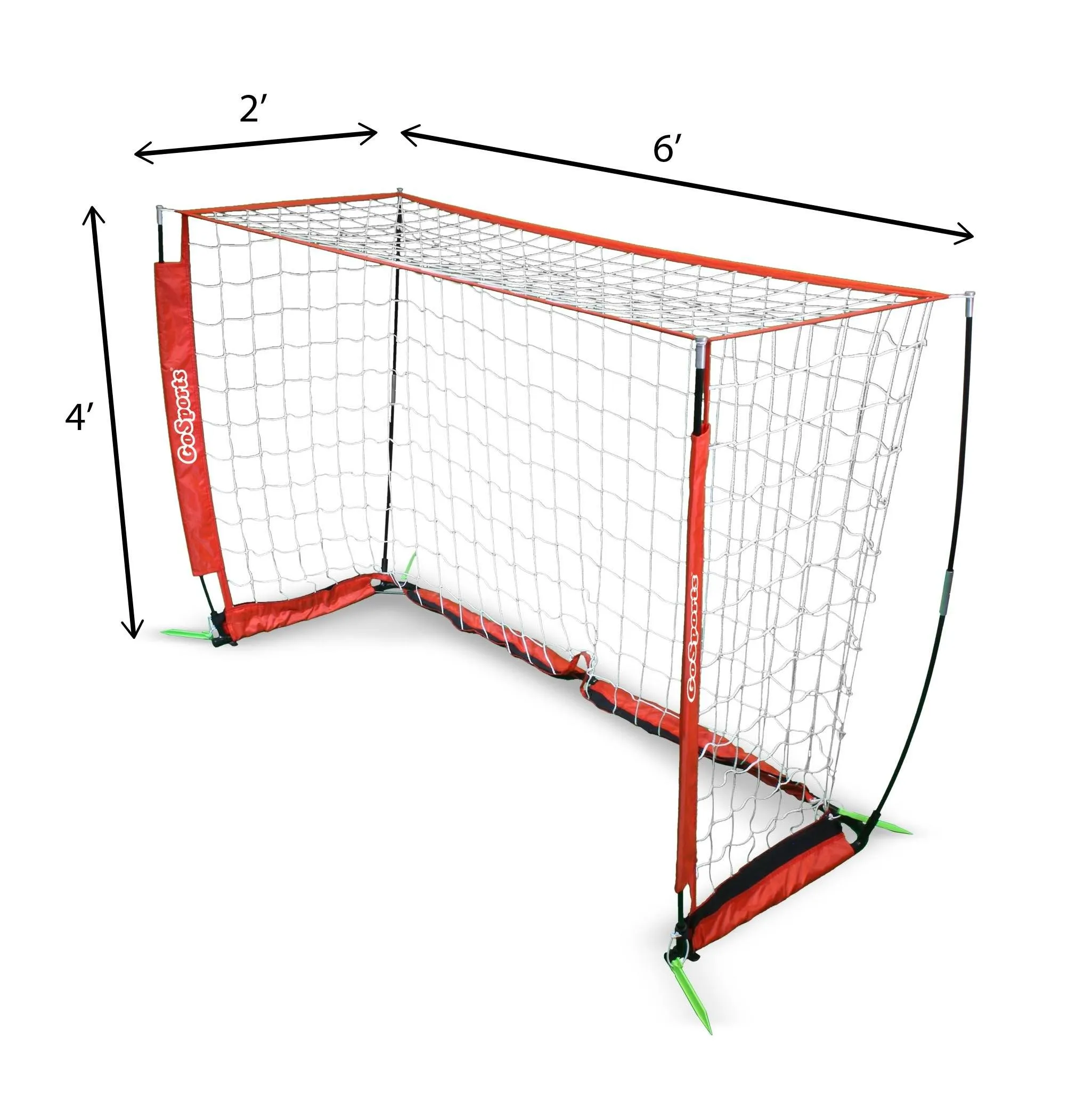 GoSports 6 ft ELITE Soccer Goal