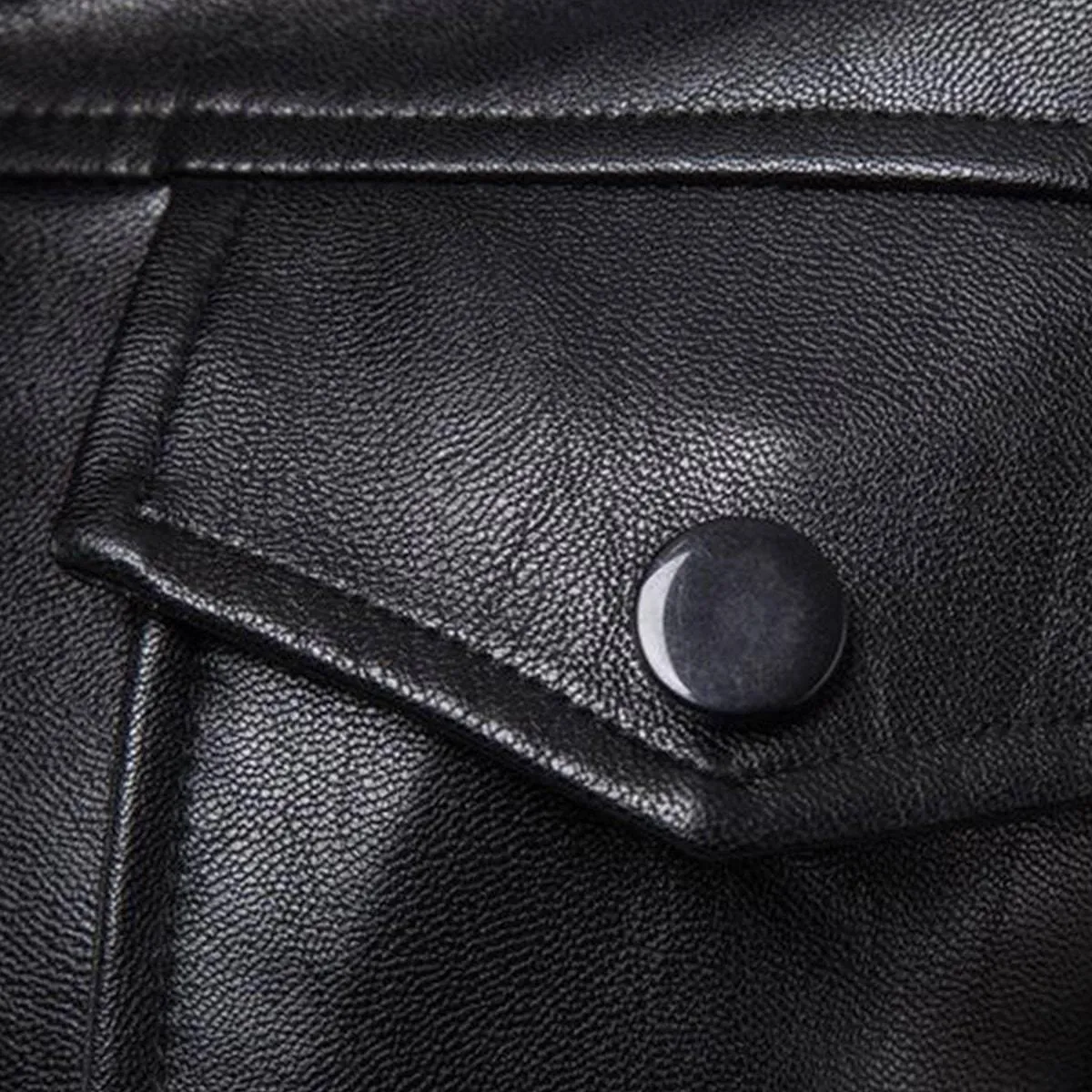 Hooded Leather Jacket