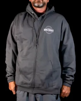 HowToBBQRight Charcoal Full Zip Jacket