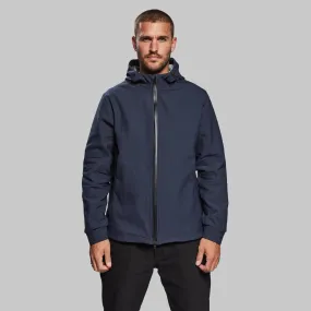 Indestructible Hooded Jacket. Navy edition