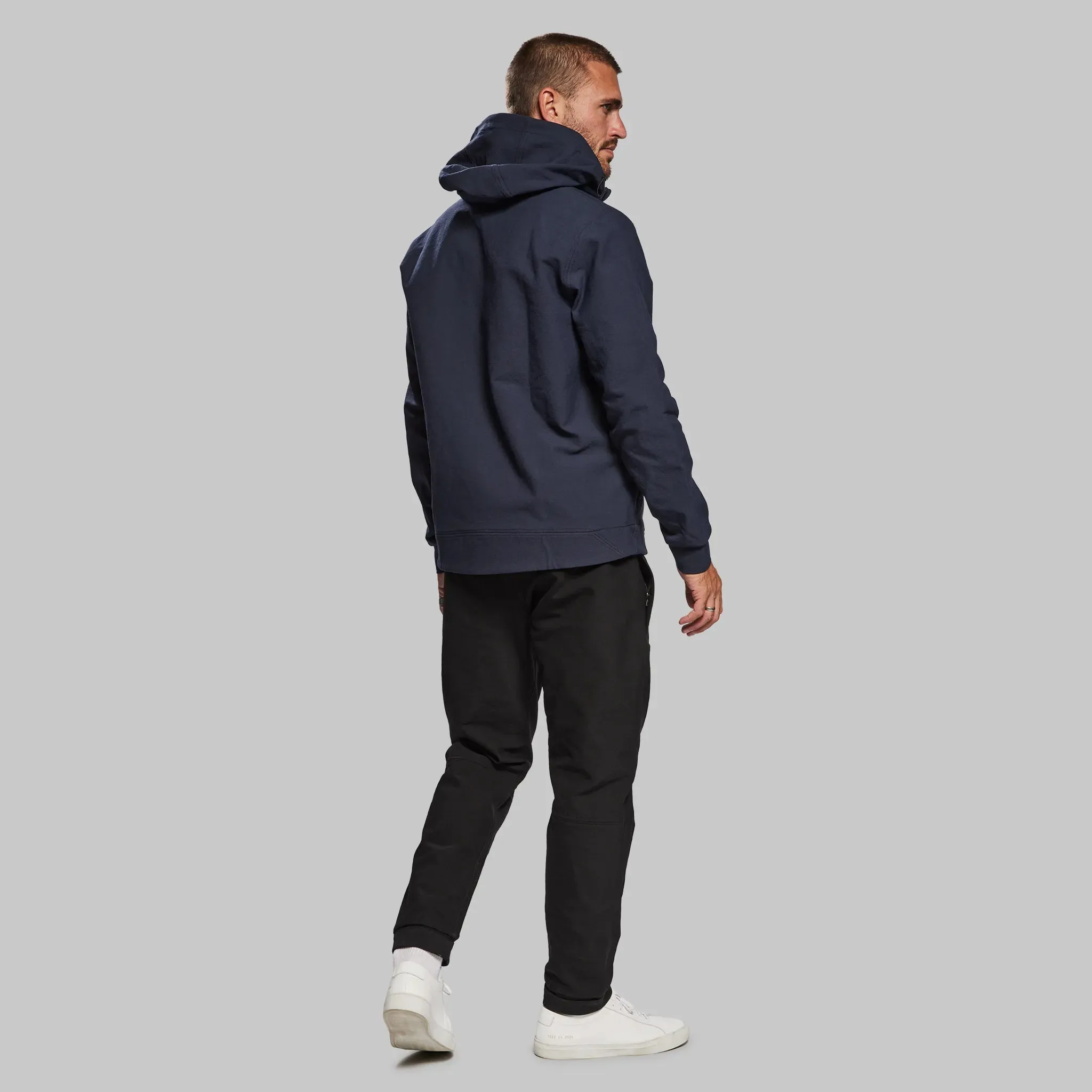 Indestructible Hooded Jacket. Navy edition