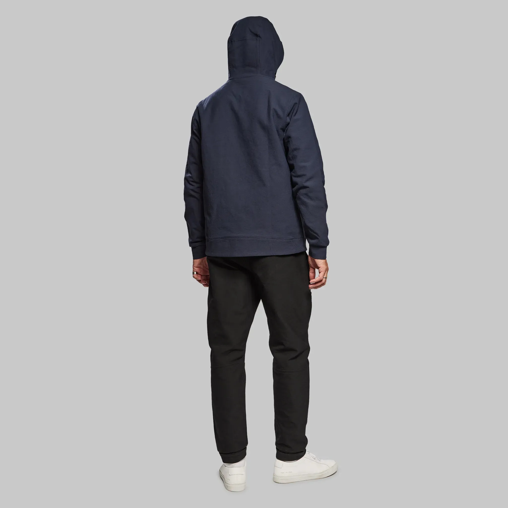 Indestructible Hooded Jacket. Navy edition