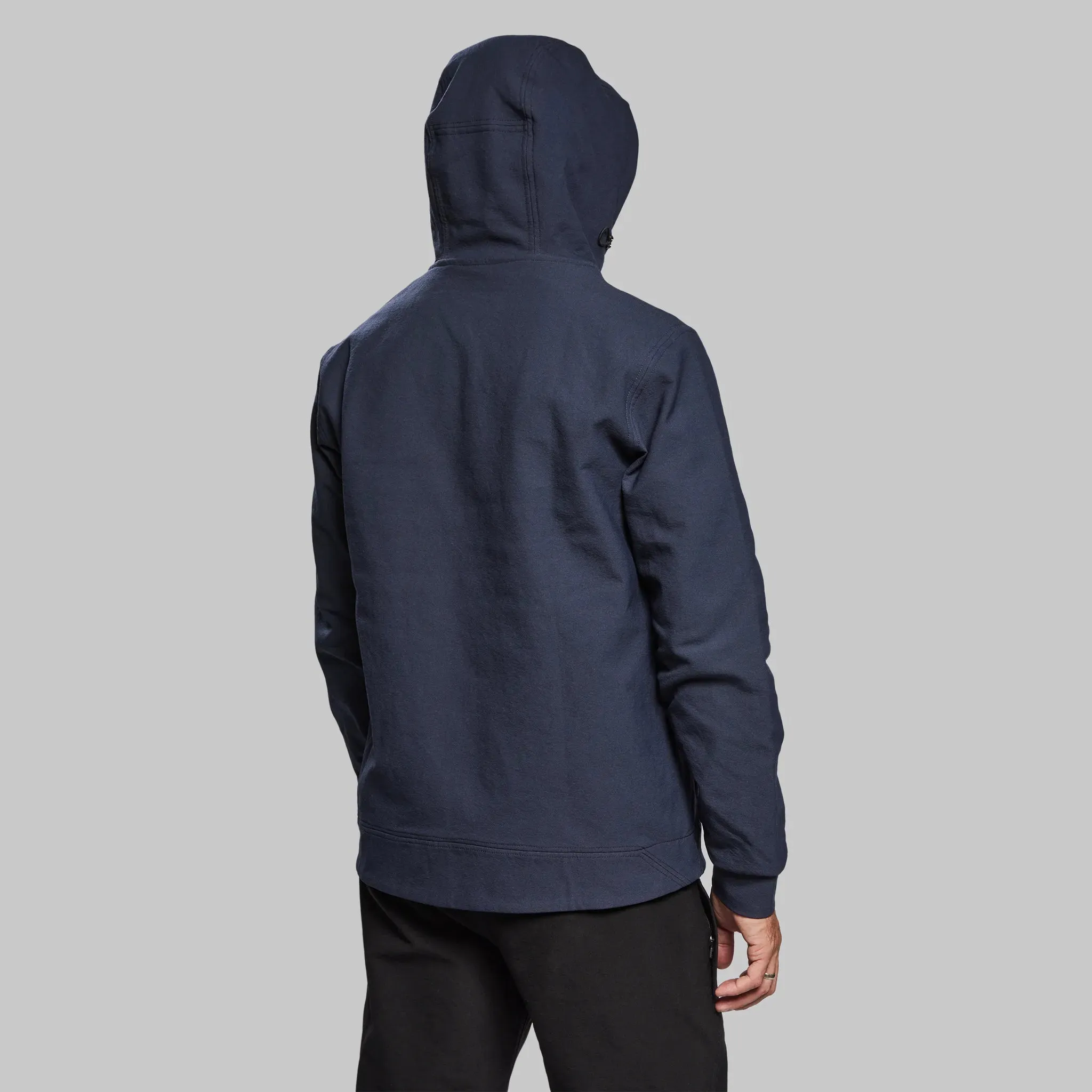 Indestructible Hooded Jacket. Navy edition