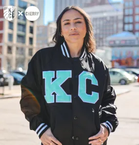 KC Teal  Varsity Jacket