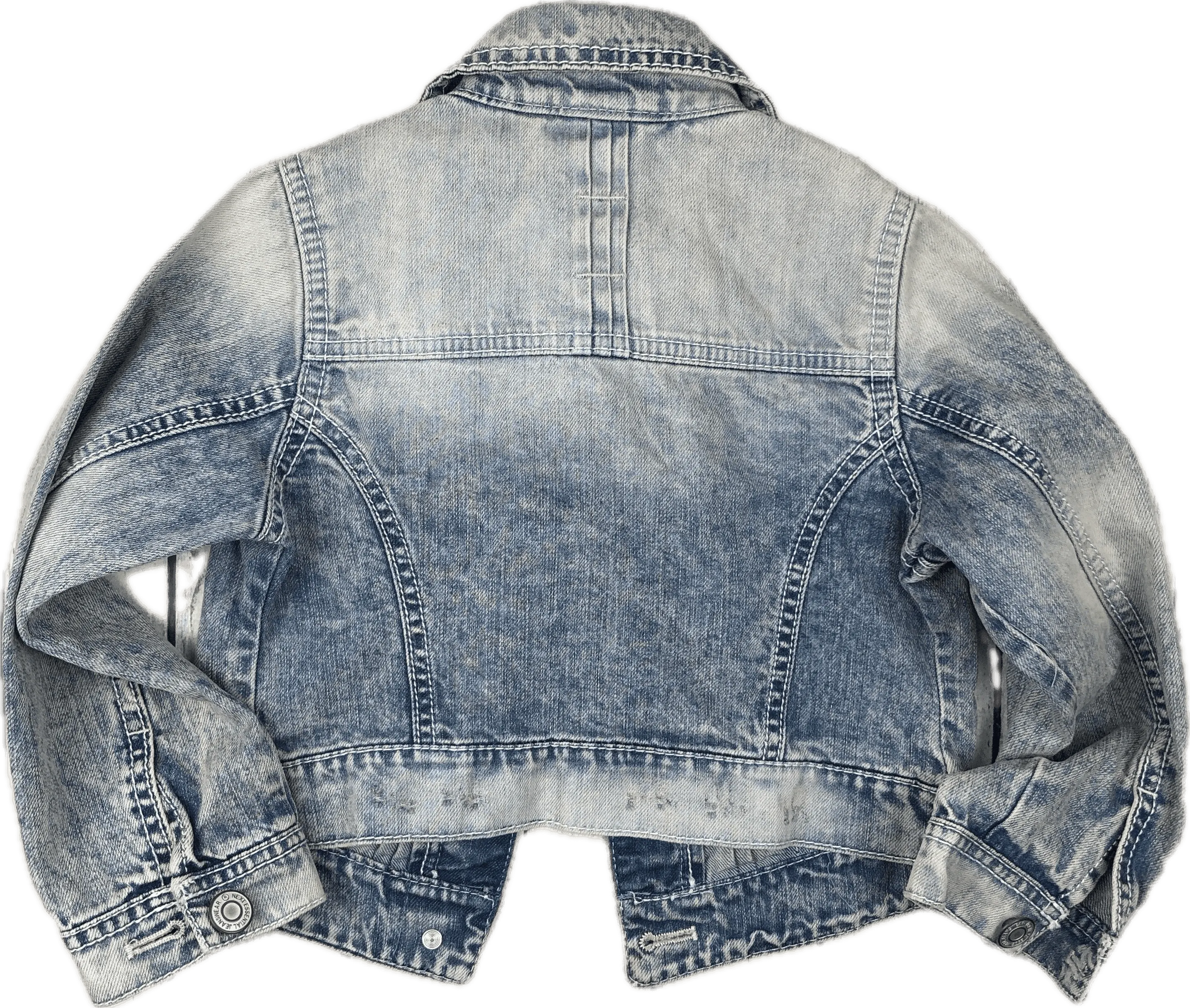 Kids Snow Wash Denim Jacket by NEXT - Size 5