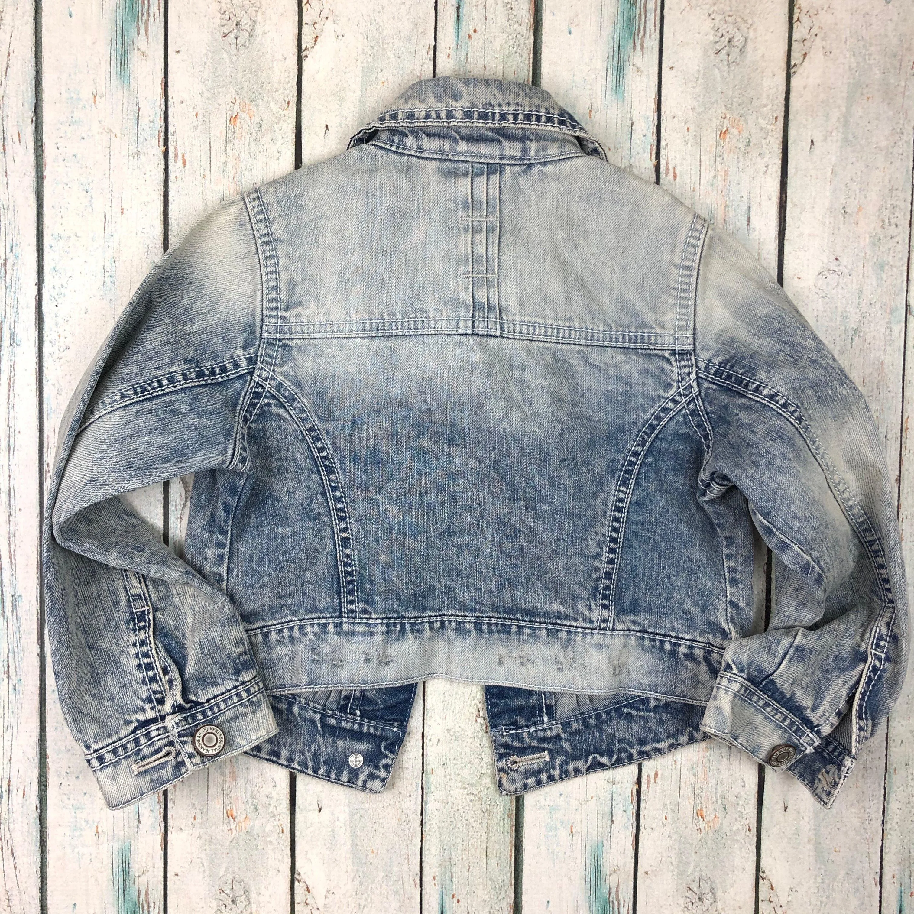 Kids Snow Wash Denim Jacket by NEXT - Size 5
