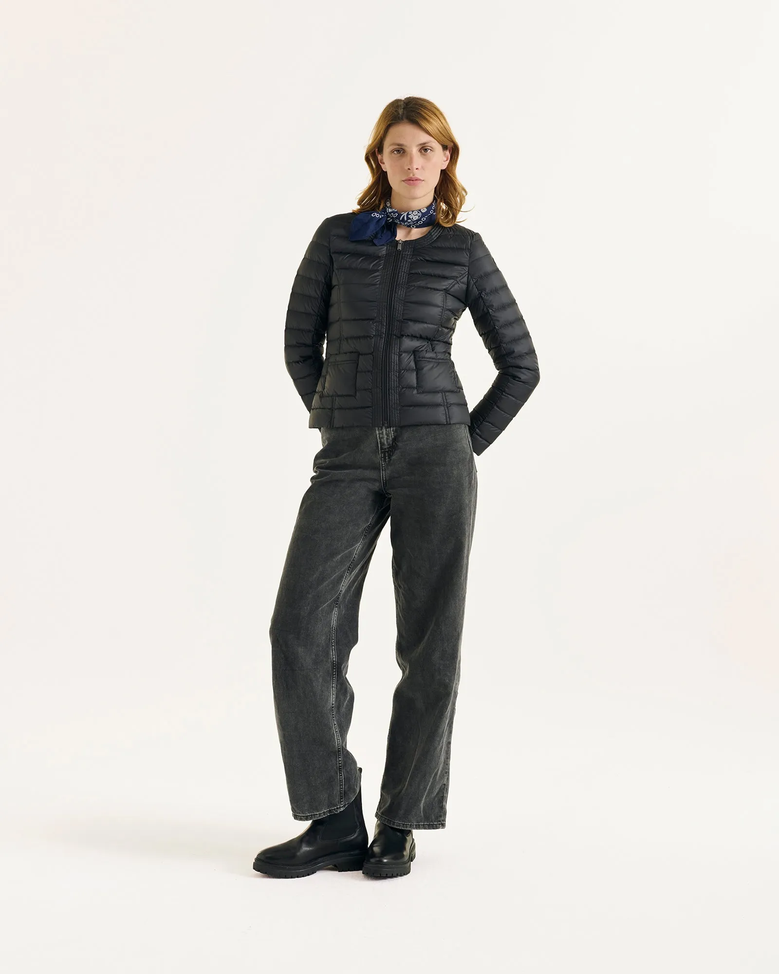 Lightweight down jacket Black Douda