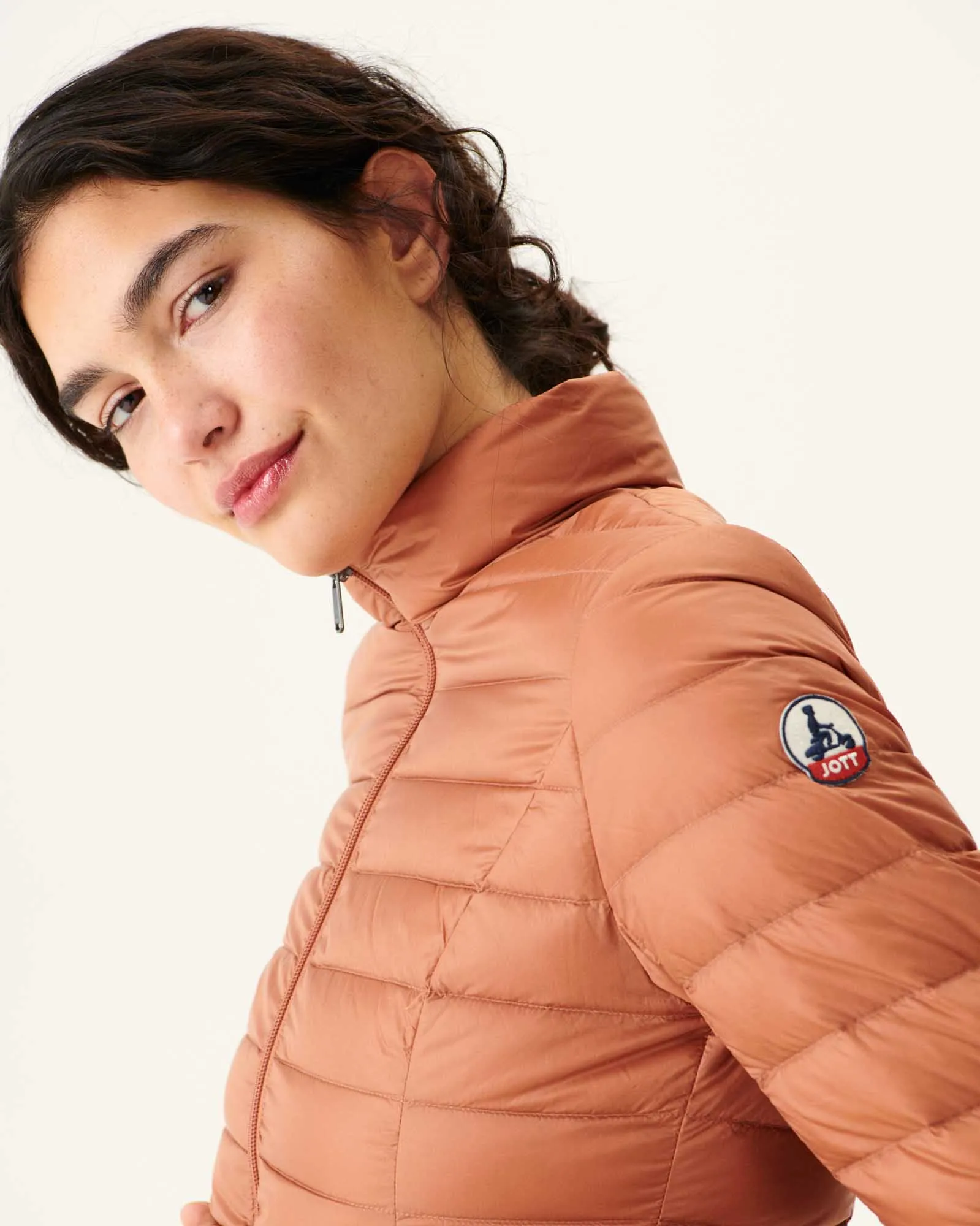 Lightweight down jacket Camel Cha