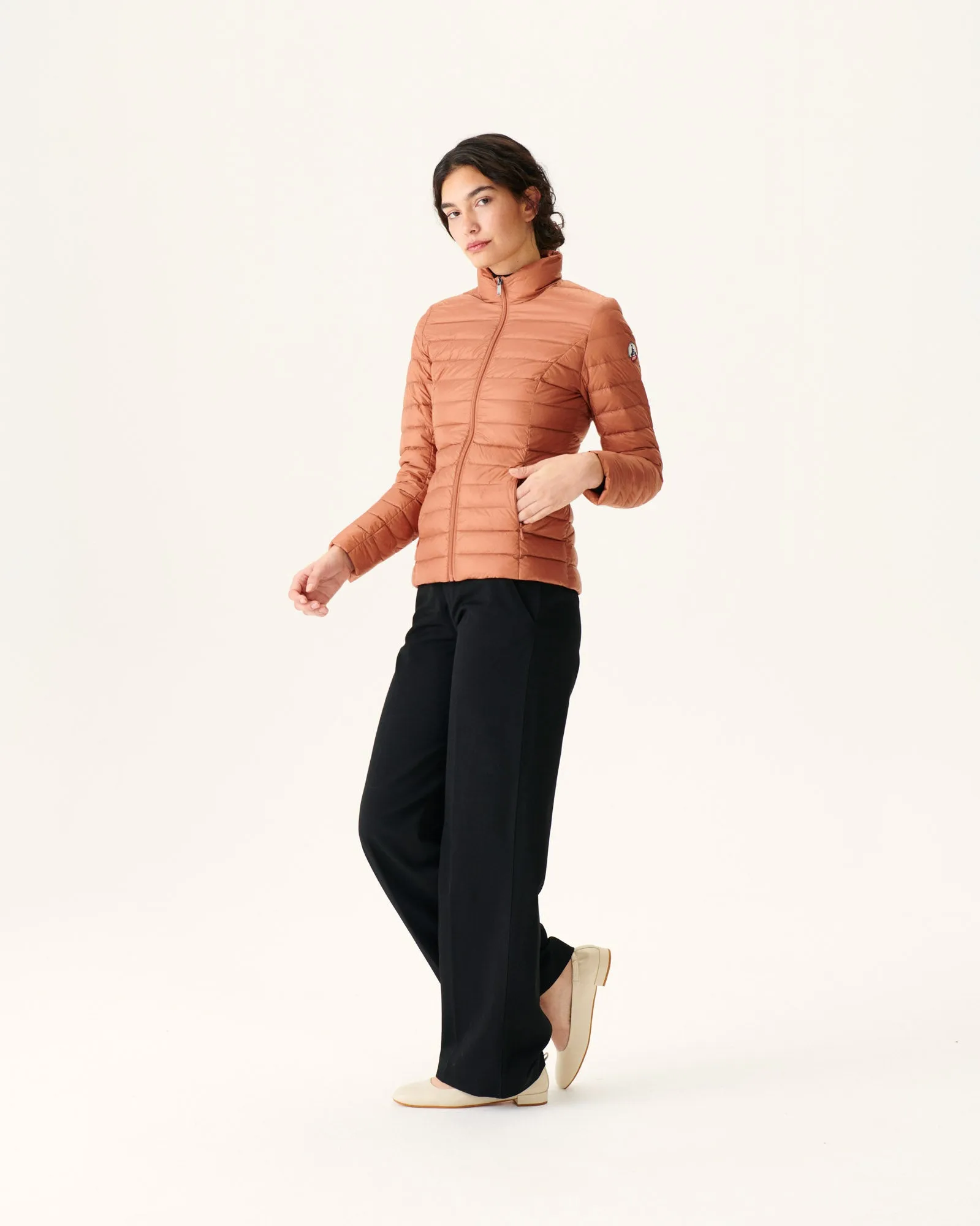 Lightweight down jacket Camel Cha