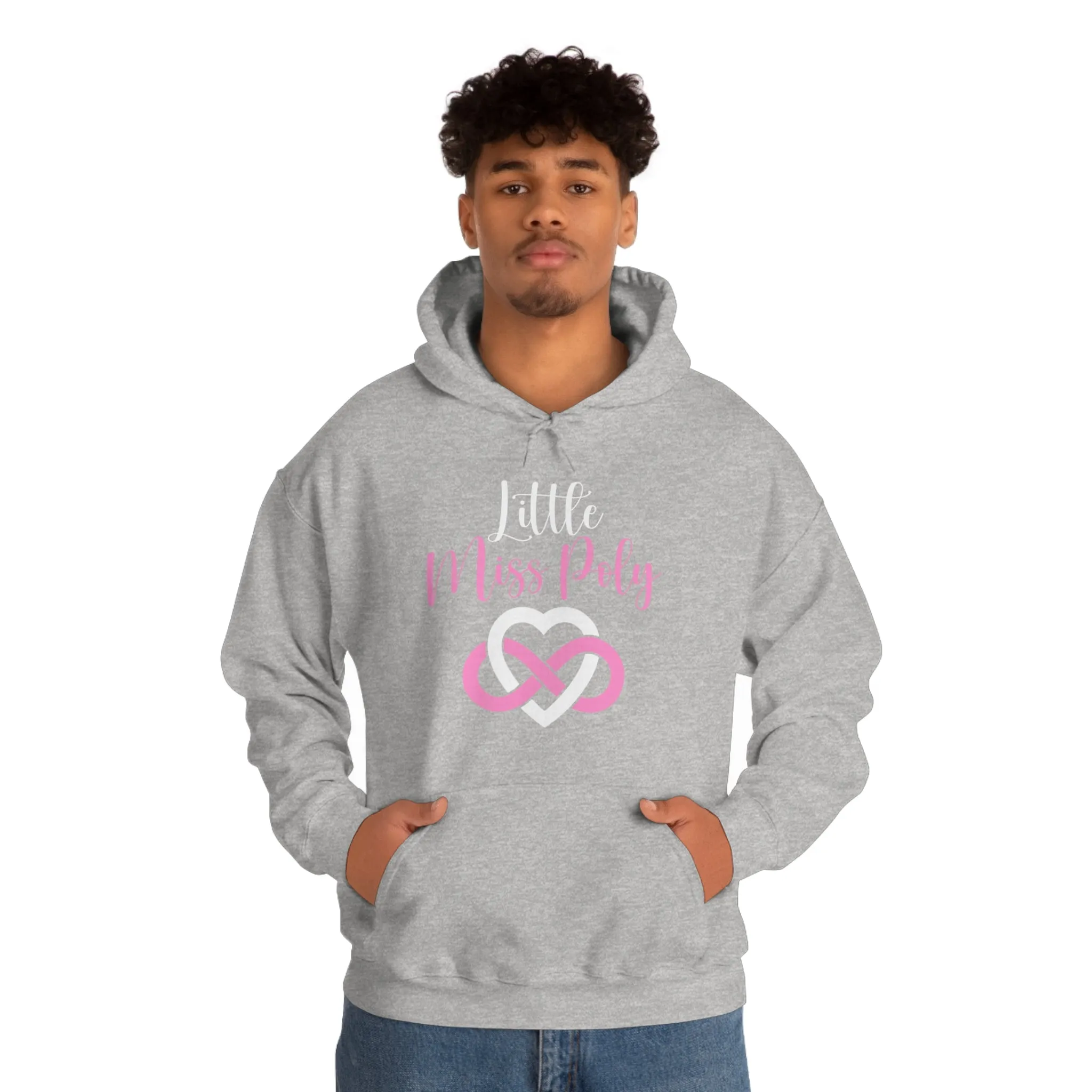 Little Miss Poly Unisex Heavy Blend™ Hooded Sweatshirt